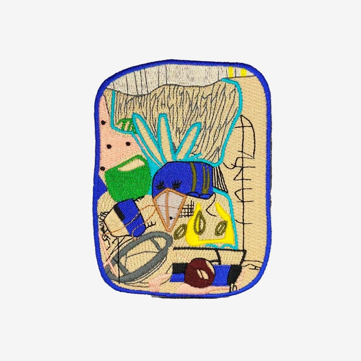 Comet Embroidered Patches