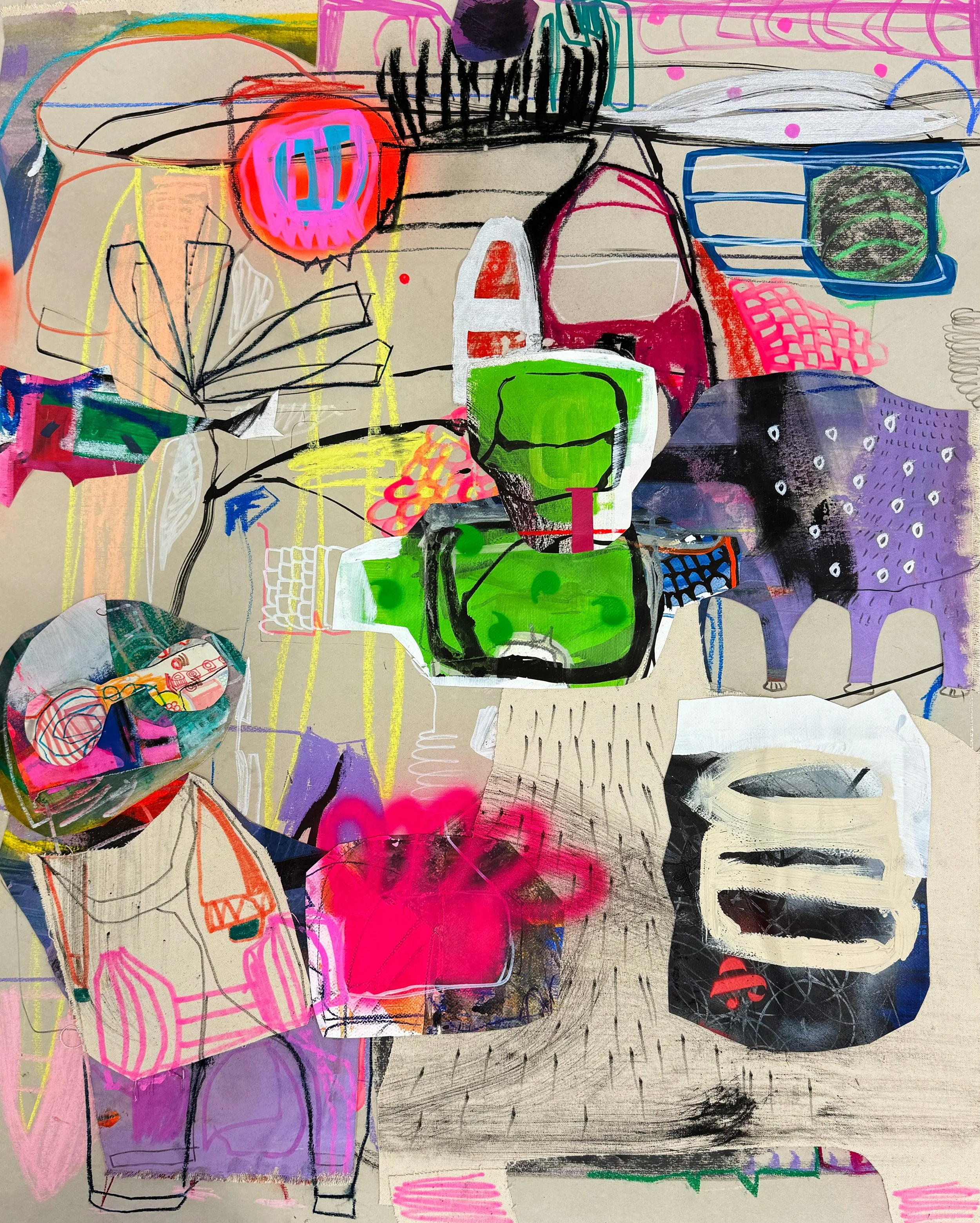 Crossing Paths #1 - Original Artwork