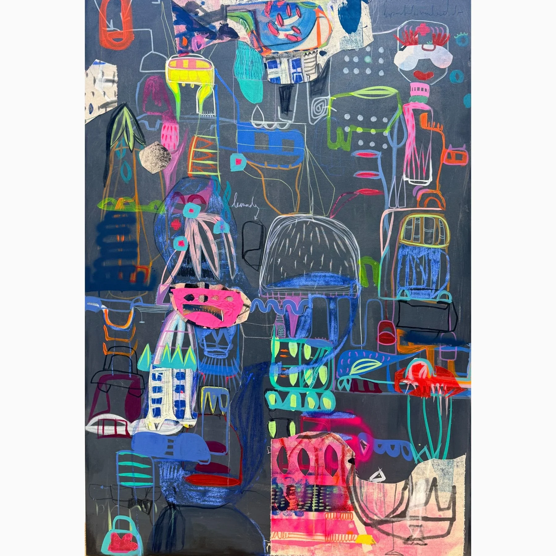 To The Moon - 60 x 40 inches