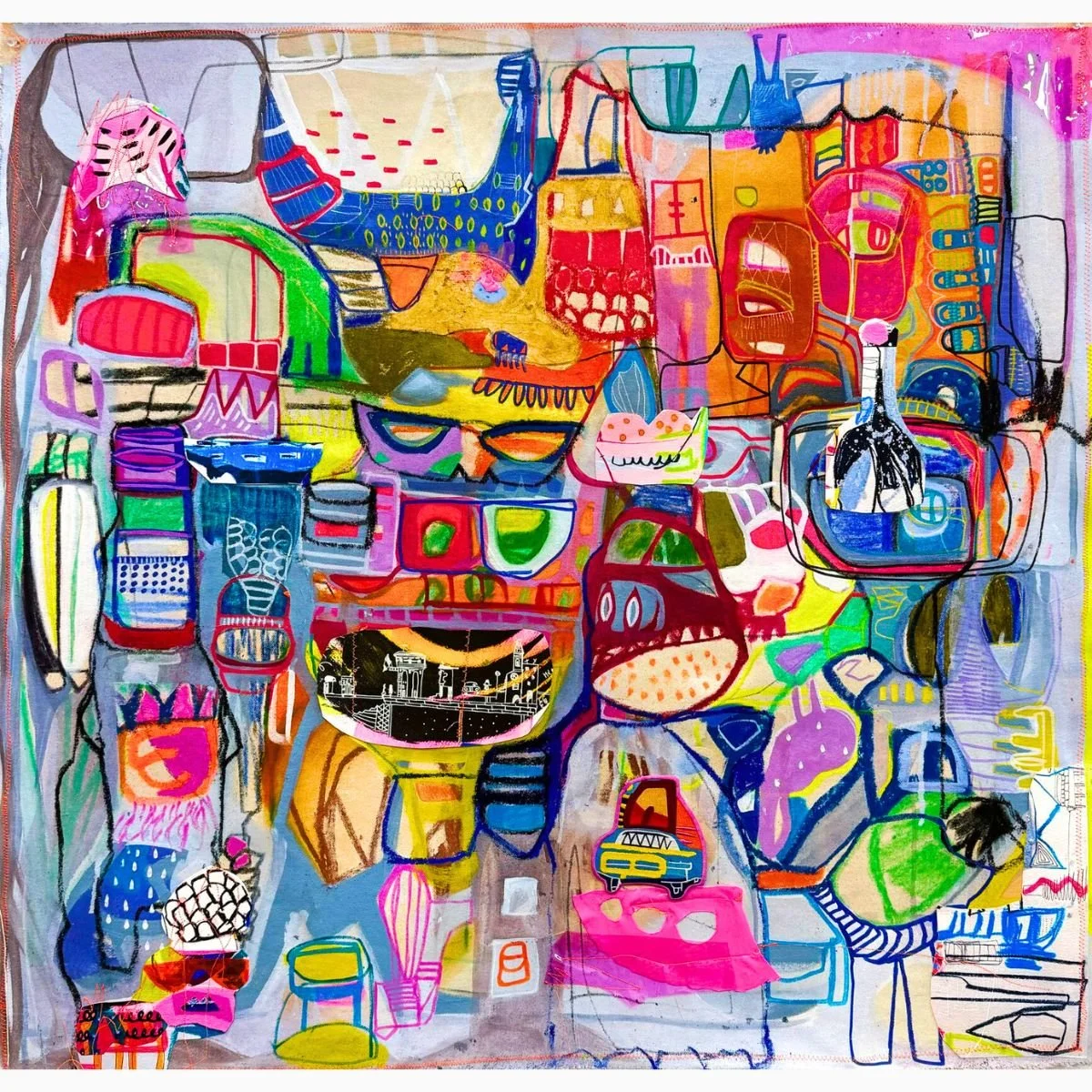 Resonance - 38 x 38 inches