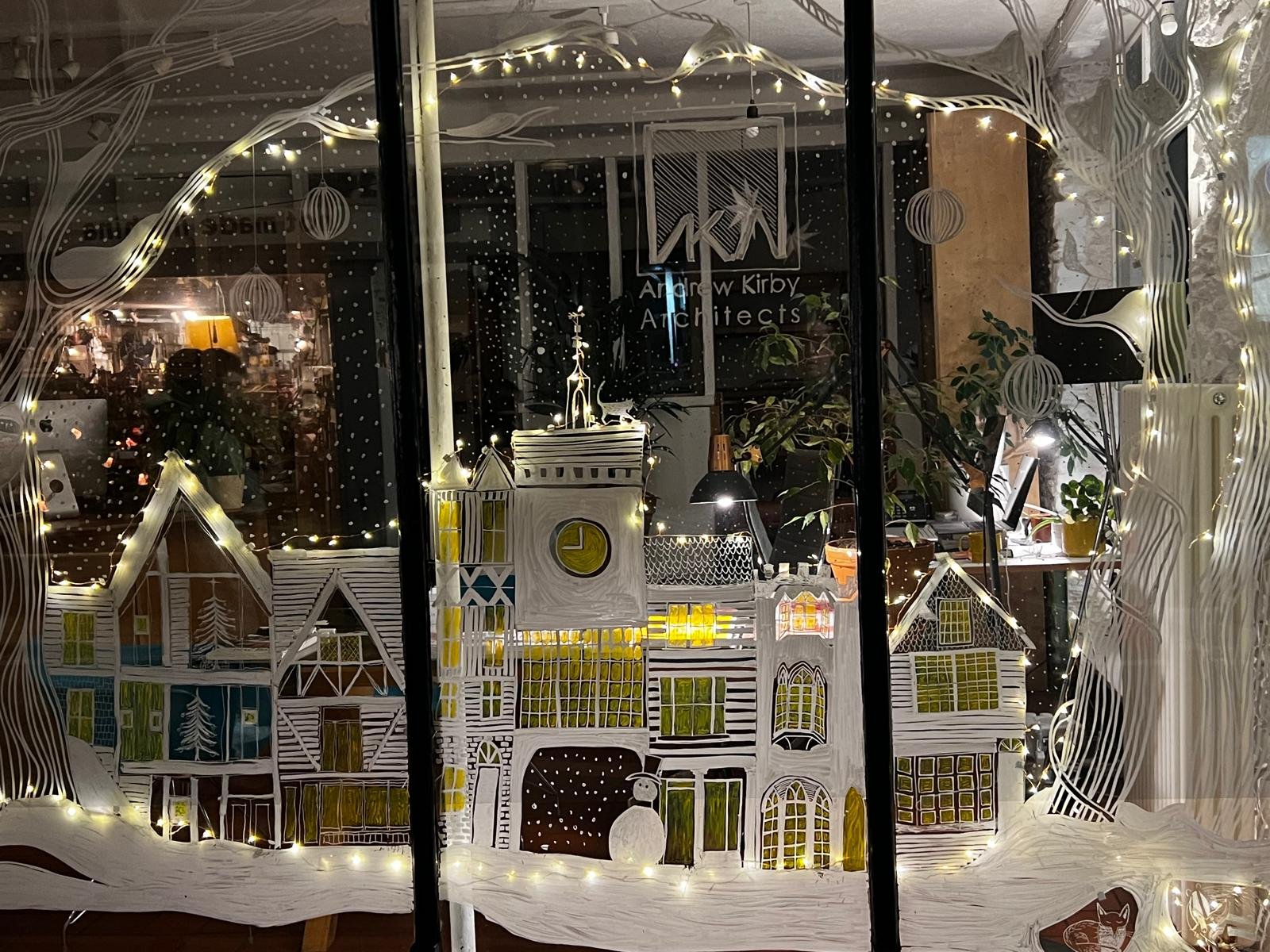 Christmas window
