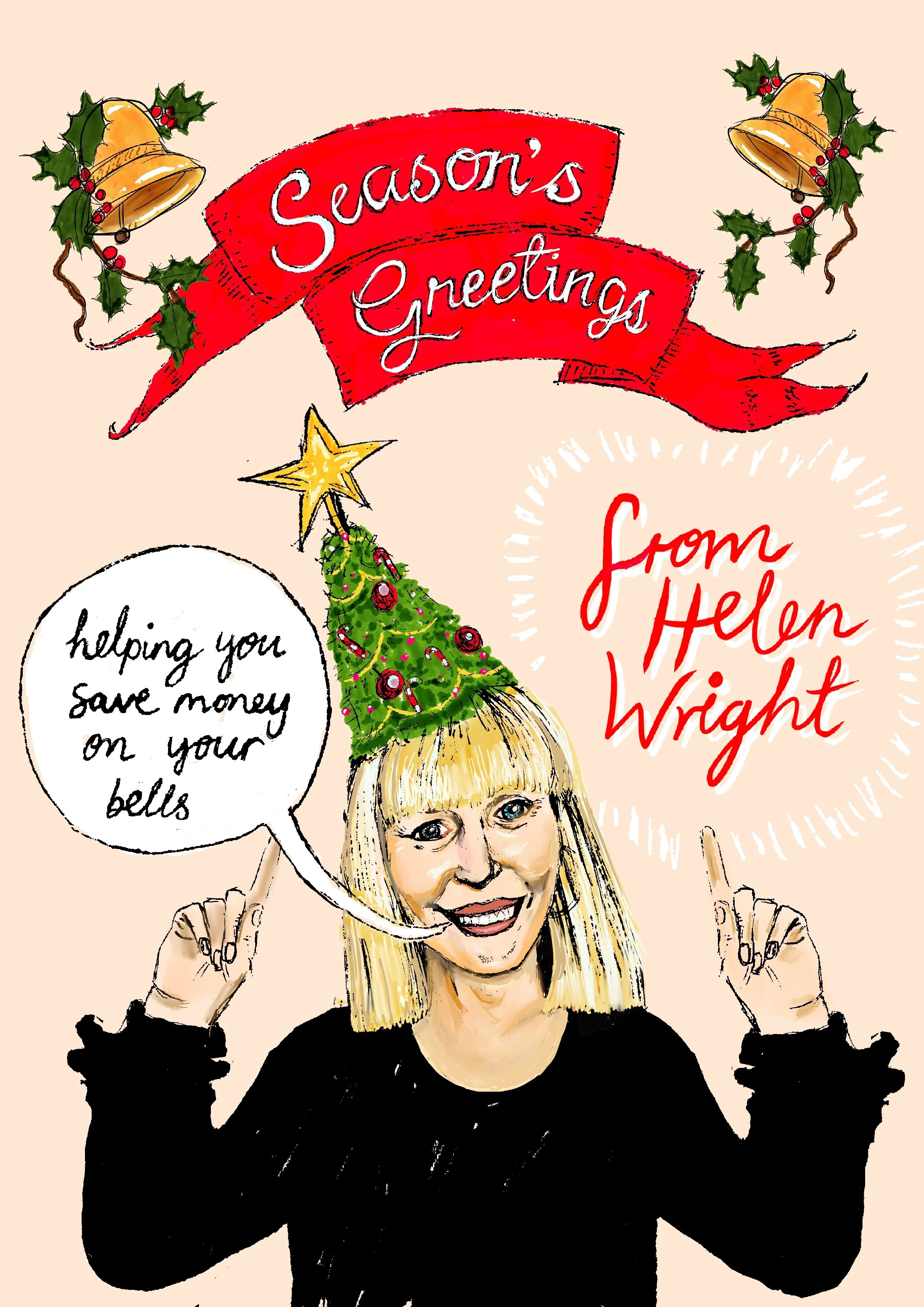 Bespoke business Christmas card