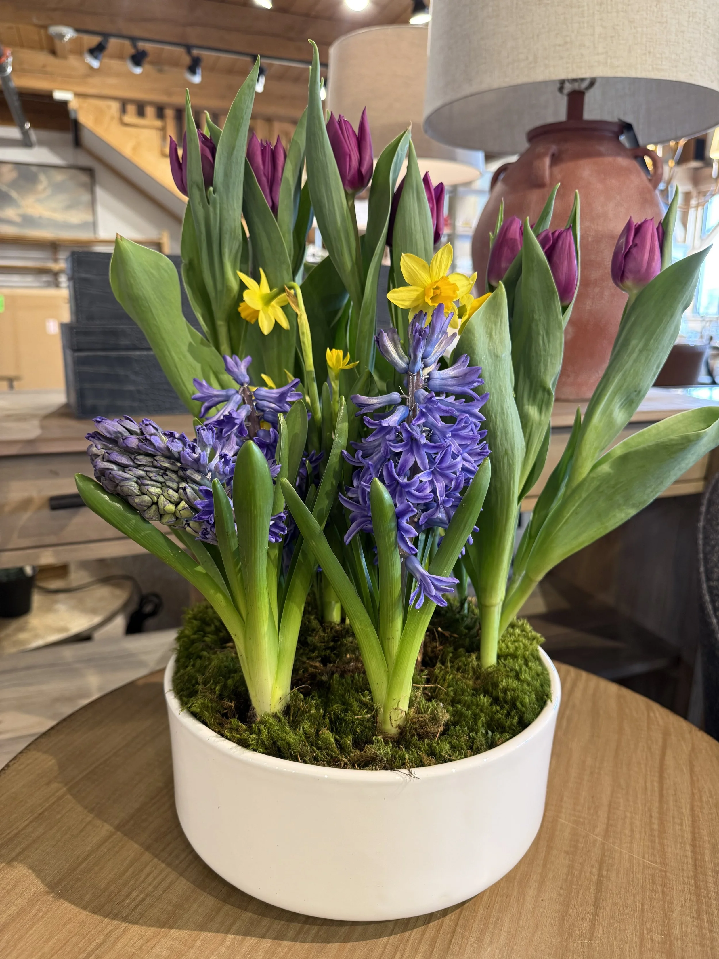 Mixed Spring Bulb Bowl