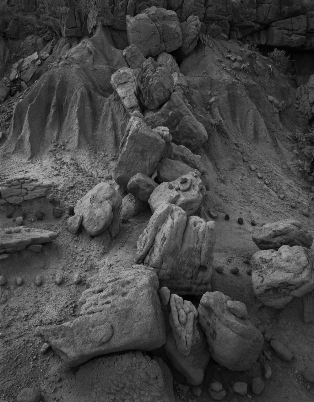 Ritual Rocks, 1978, archival inkjet print,14x18 in.
