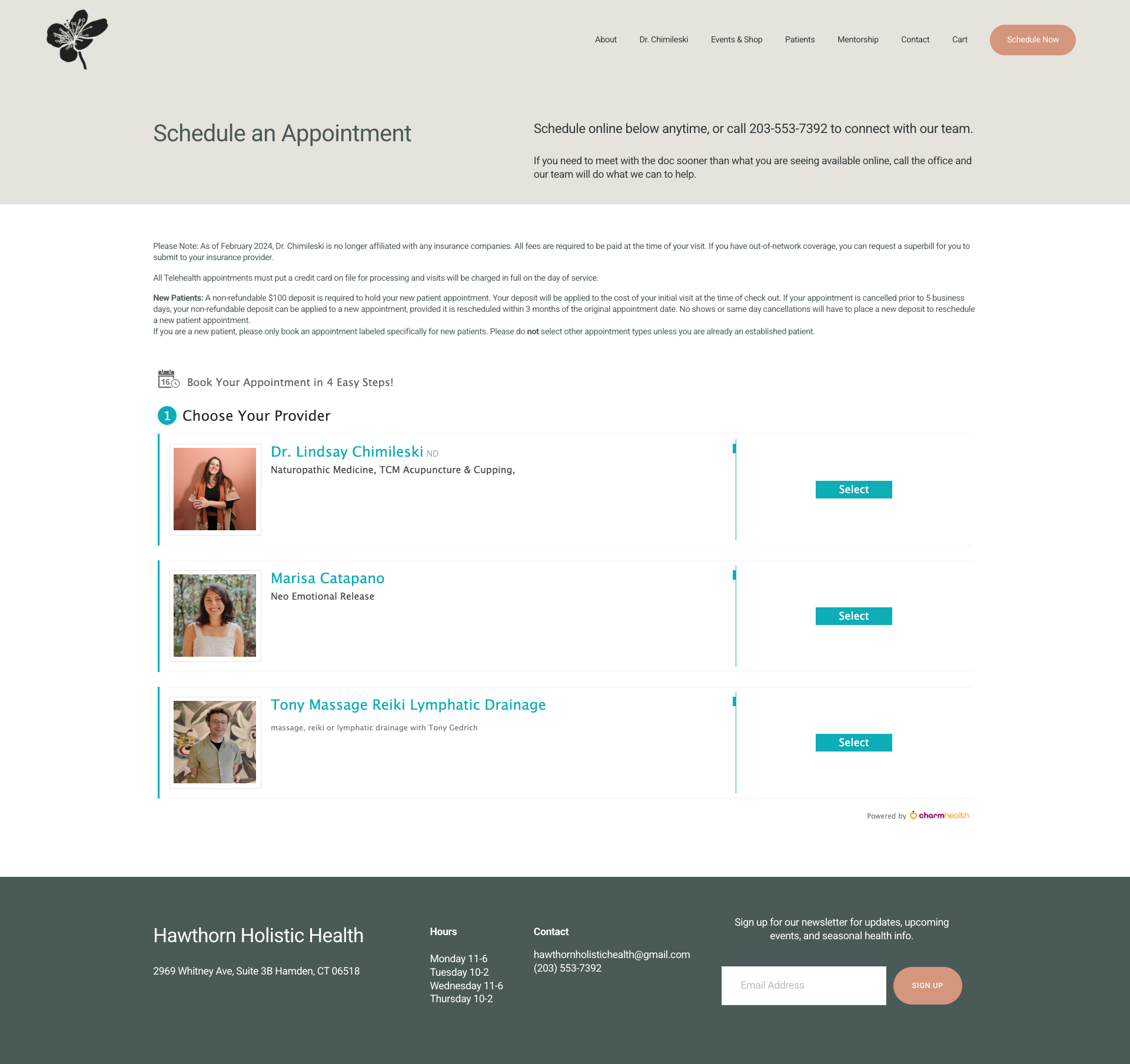 Added a dedicated Scheduling page with a prominent navigation button, making booking easier for users and driving an increase in new patient appointments after launch.