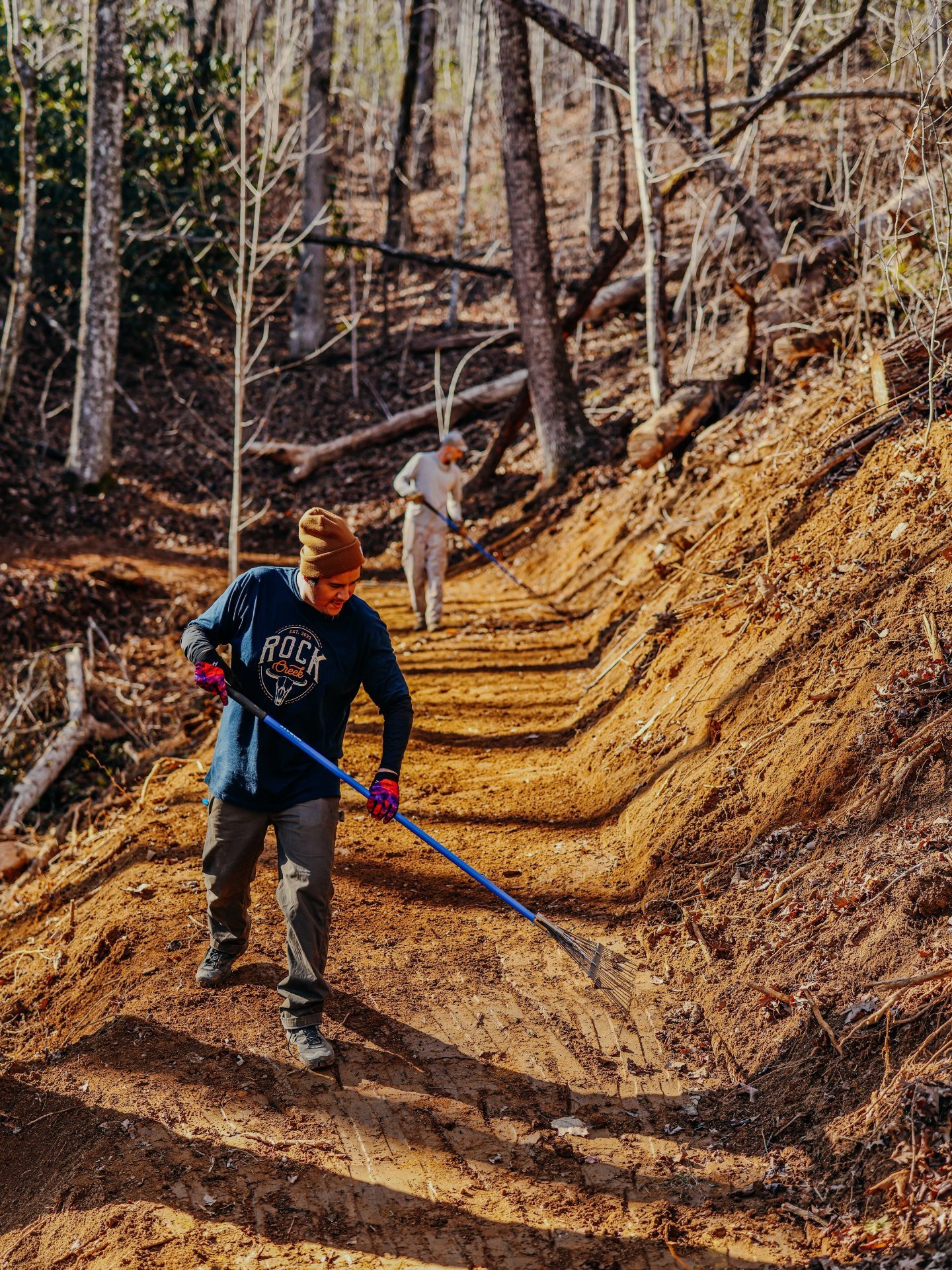 Wrapping up the new XC course sections and we&rsquo;re loving how they turned out. 👌 The added stretch splits up that punchy climb and keeps things rolling.

Registration is open for the Rock Creek Rumble UCI race, March 13&ndash;15. It&rsquo;s a Na