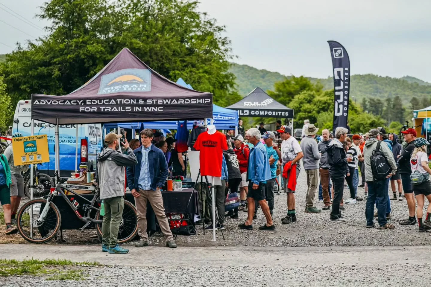 Mark your calendars &mdash; WNC Bike Fest is BACK May 16&ndash;17!

We&rsquo;ll have a booth set up on Saturday, so be sure to stop by, and say hey.We&rsquo;re also leading the advanced group ride down Buckwheat/Bennett at 12:30 PM &mdash; expect a f
