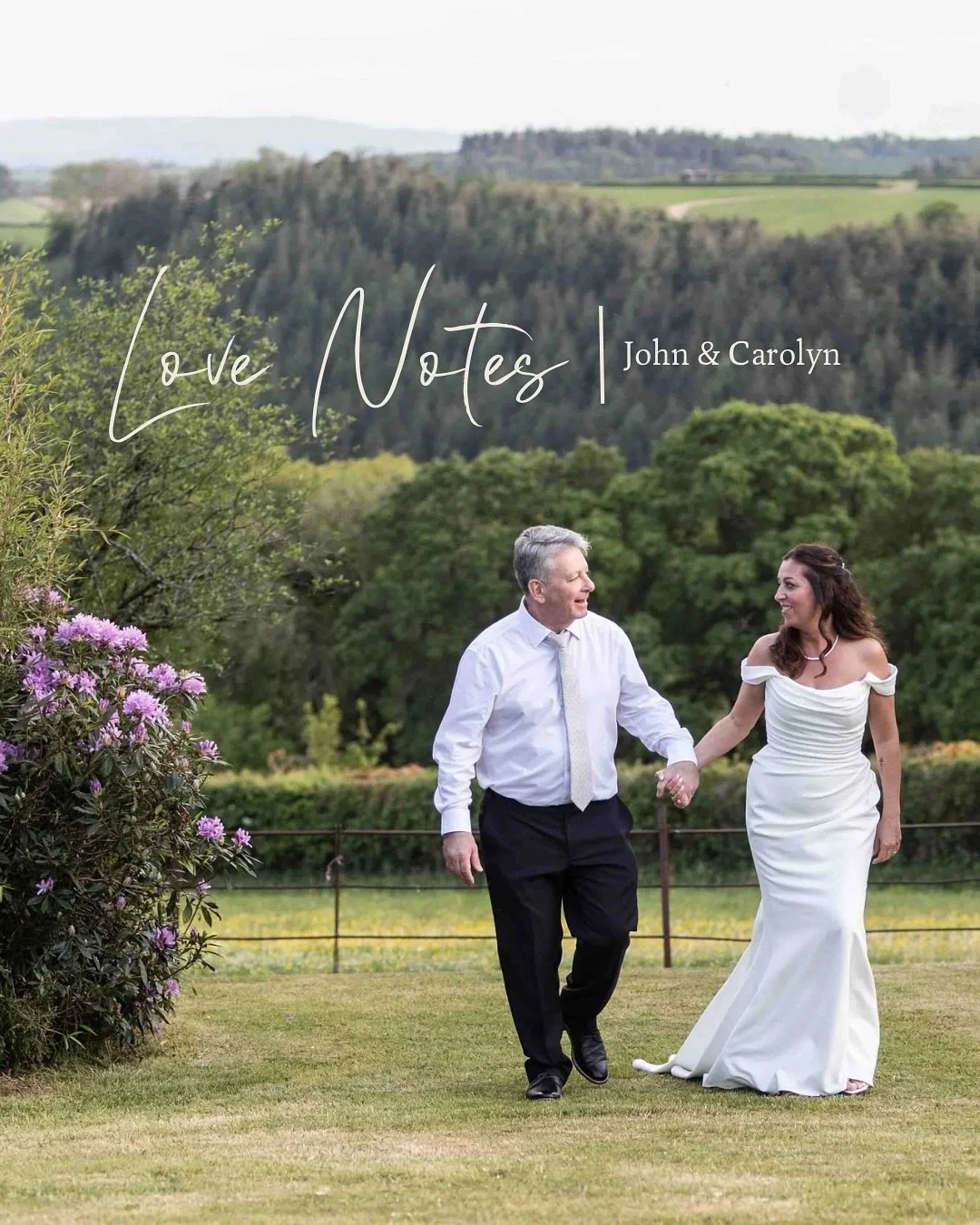 LOVE NOTES | John & Carolyn
“We highly recommend Kayleigh as she was so kind, respectful, thoughtful and totally fitted in with our family and friends on our big day. 
She was like part of our family taking photos even when you were unawa