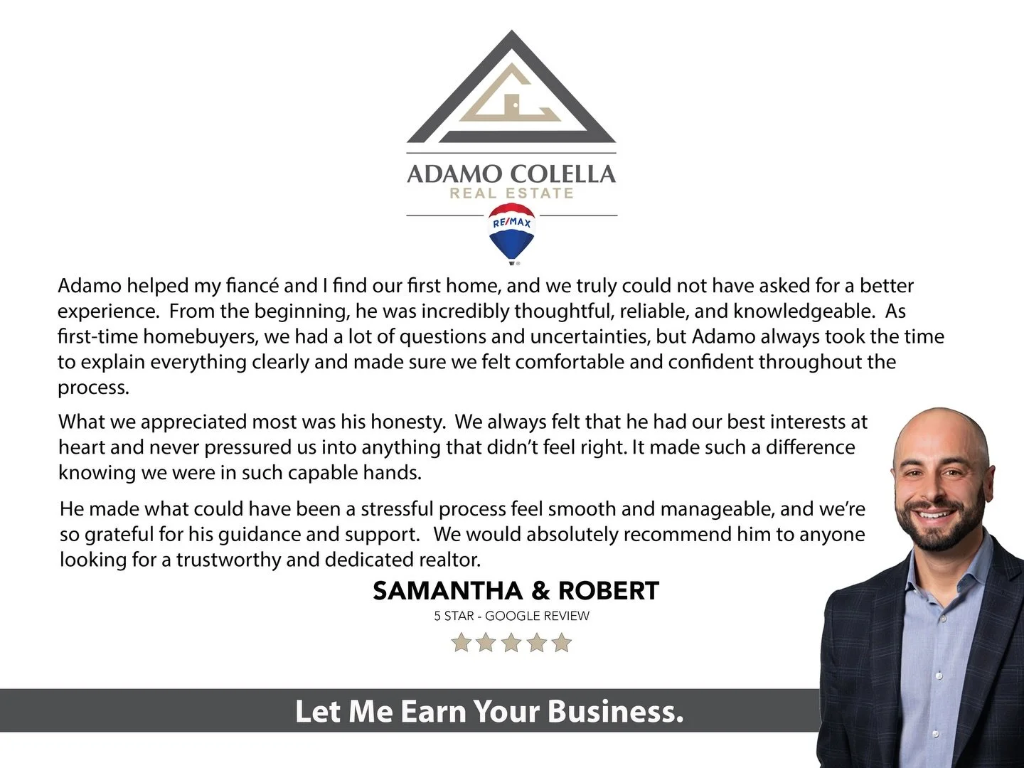⭐️ ⭐️ ⭐️ ⭐️ ⭐️ 
Another 5-Star Client Experience!!

➡️ Check out more of our Client Experiences &amp; Google Reviews Online

🙏Thank you for your friendship &amp; trust!

➡️Looking to make a move?
➡️Over 20yrs Trusted and Referred 

@adamo_co

&mdash
