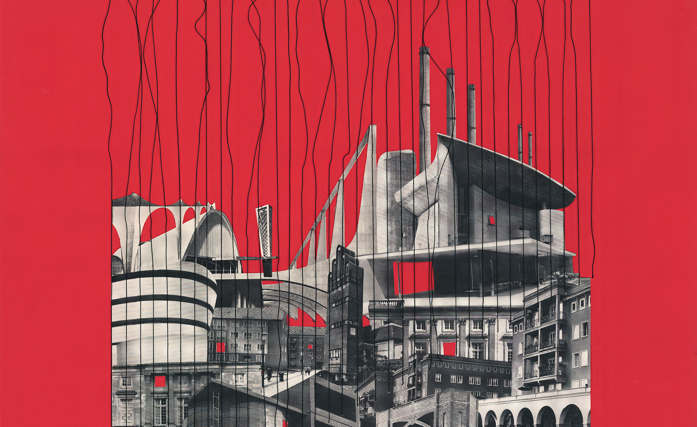 Collage series: Inherited Spaces
