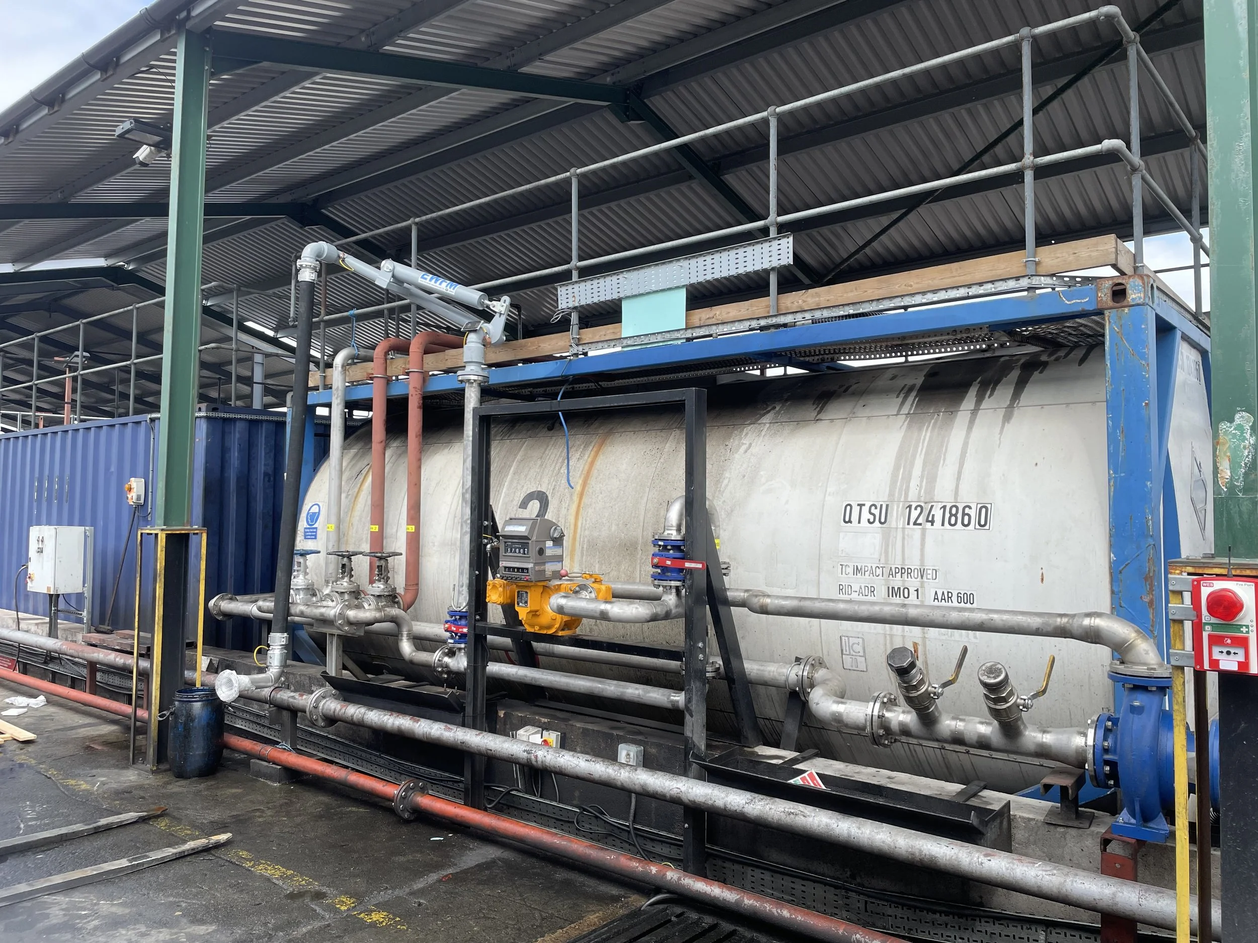 Stack Pipe Tank Loading Stainless Steel Pipework & Tanker Loading System – Ellesmere Port ...