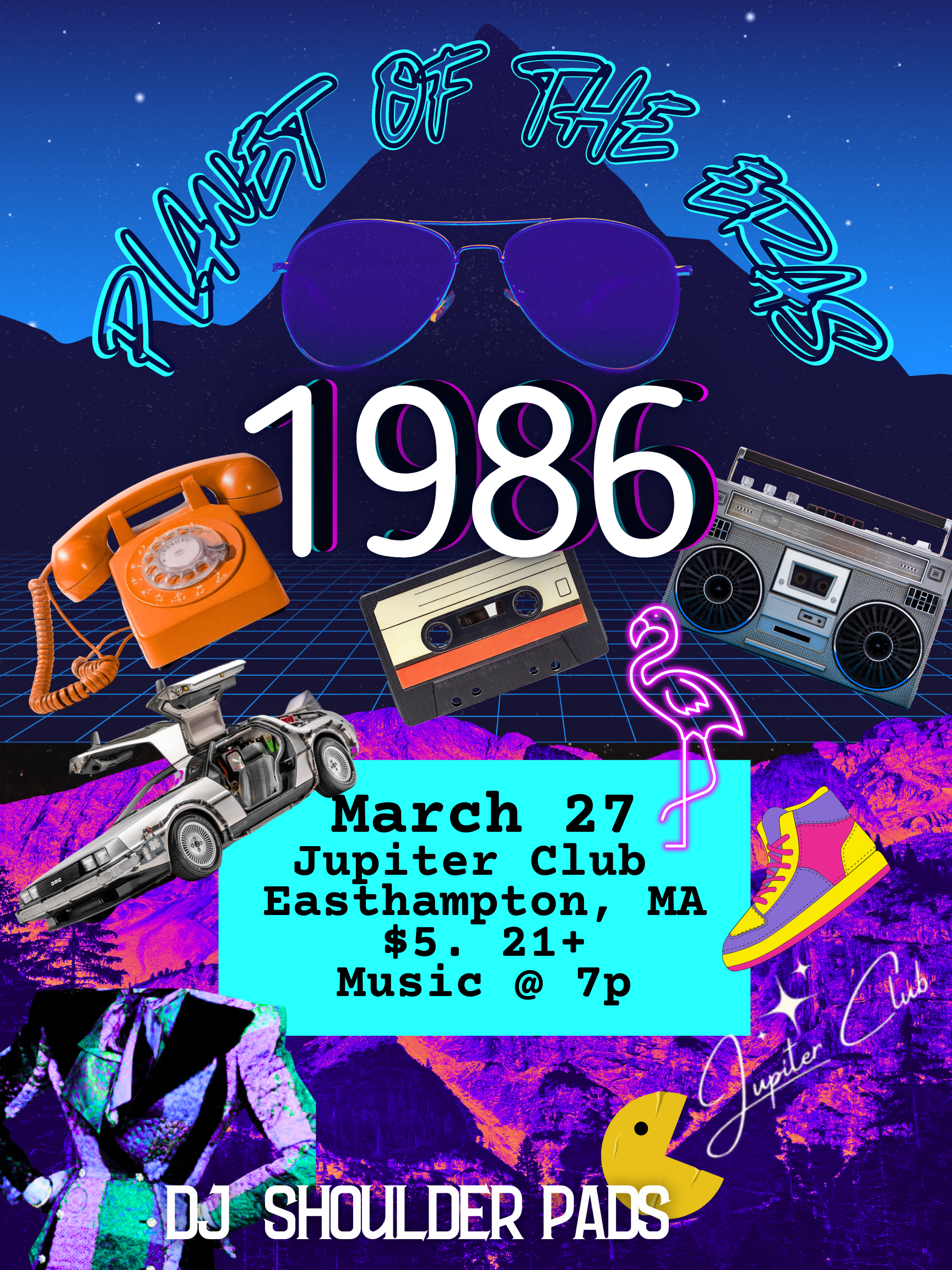 Planet of the Eras Club Night "1986"