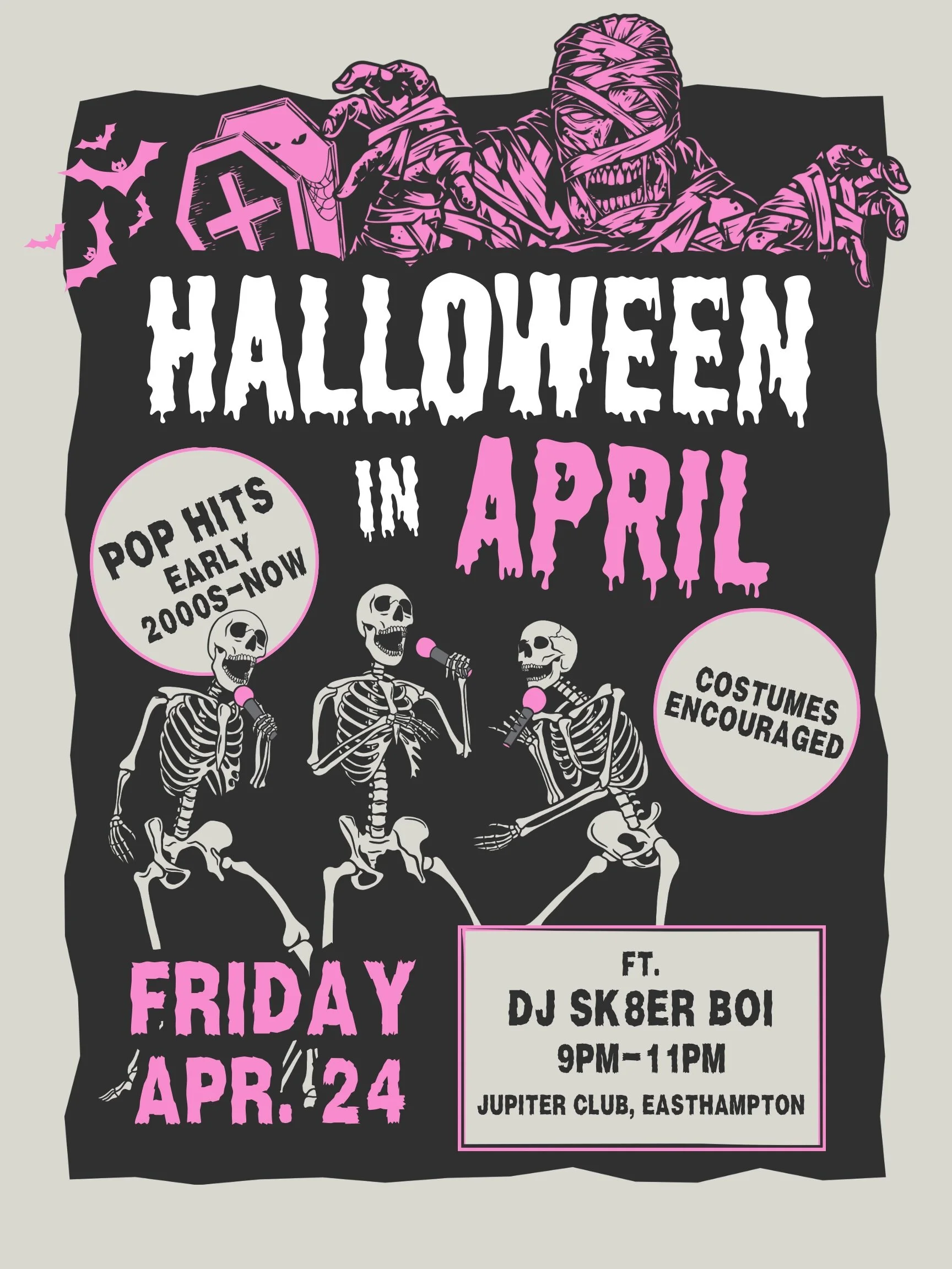 Cocktail Lounge Open to the Public     PLUS Halloween in April