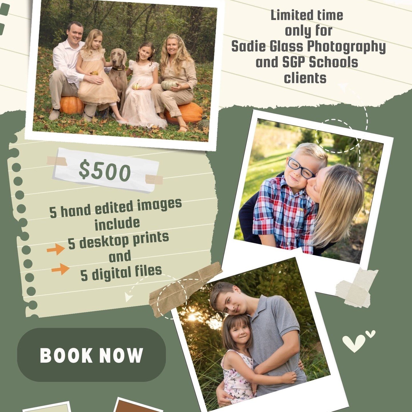 MINI SESSION ANNOUNCEMENT 🎉 Multiple dates to choose from. Link to book in bio. DM with questions. #bloomingtonindianaphotography #fallfamilyphotos