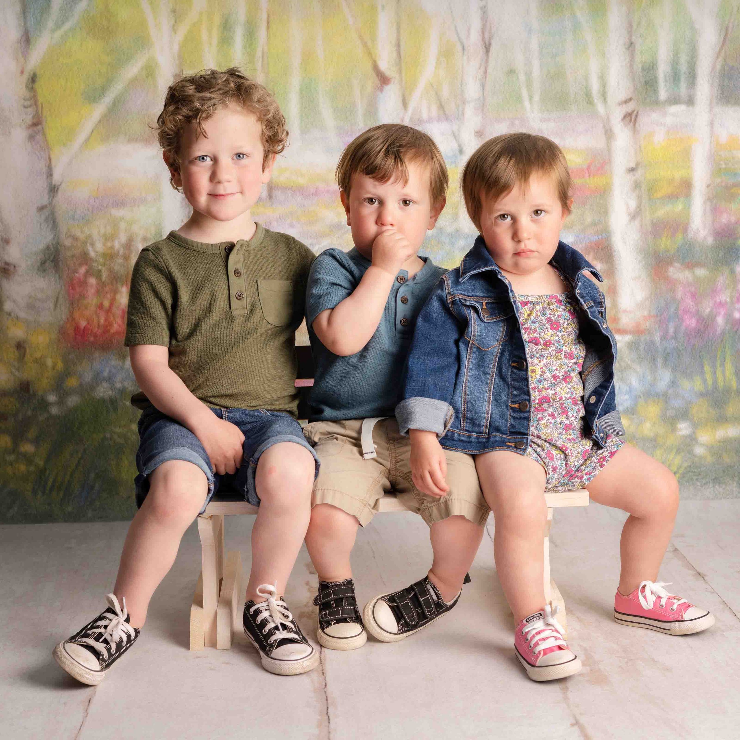 siblings at picture day