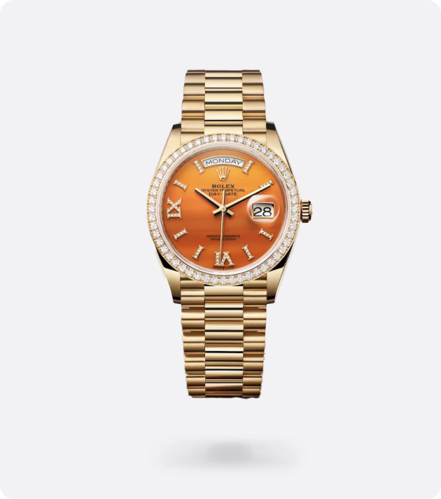 Rolex Orange Gold