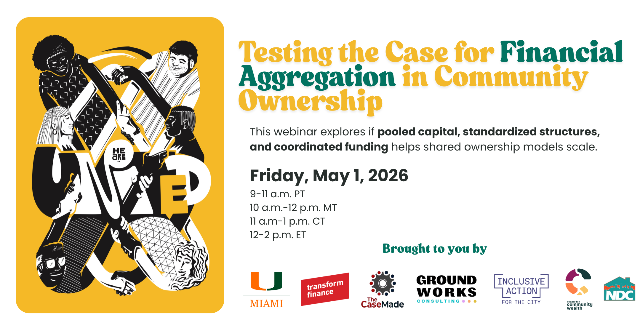 Webinar:  Financial Aggregation &amp; Community Ownership   