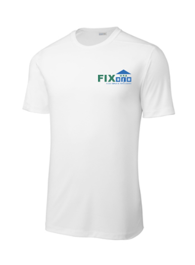 Technician hot weather POLY white t-shirt