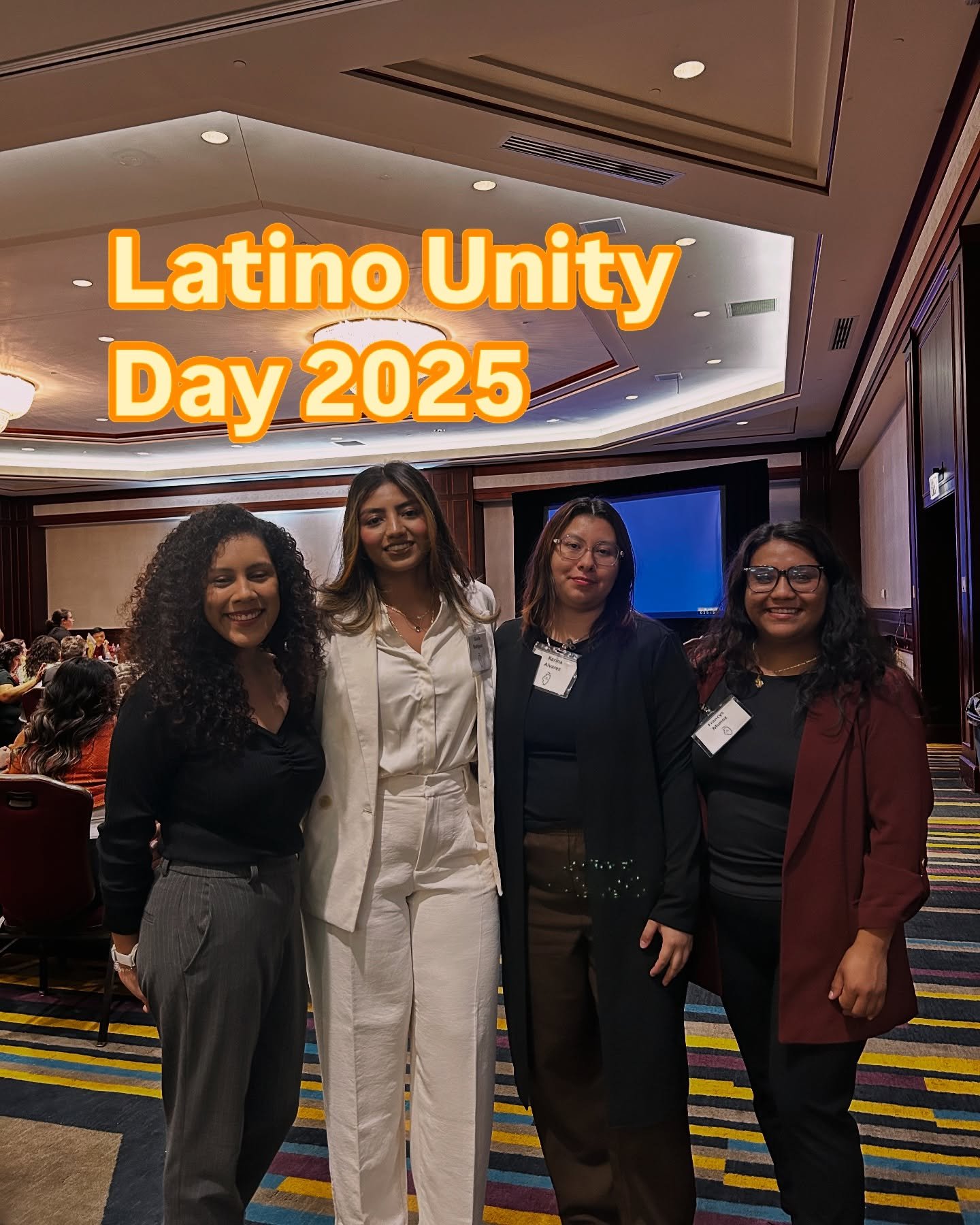 On May 7, our team members Karina and Francys traveled to Springfield to celebrate the 15th anniversary of Latino Unity Day alongside the @latinopolicyforum and fellow Latino advocates. Day 1 kicked off with a press conference responding to DHS Secr