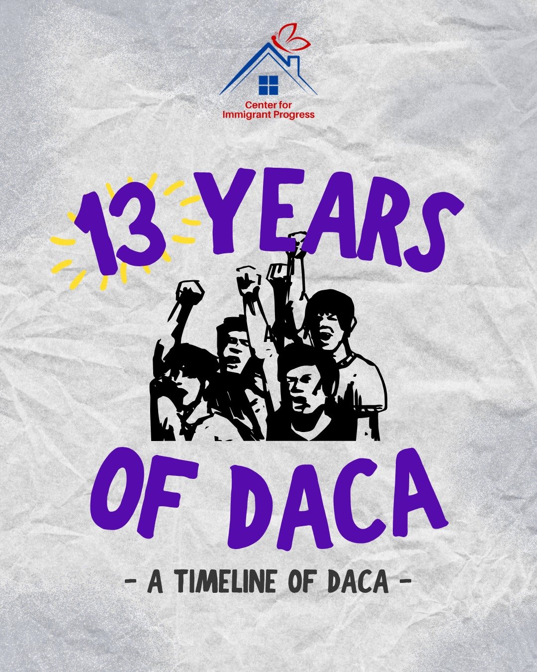 DACA didn’t just show up one day it was fought for, demanded, and won by undocumented youth and advocates who refused to stay silent.
But the fight didn’t stop in 2012. The DACA timeline is filled with moments of resistance, legal back-a
