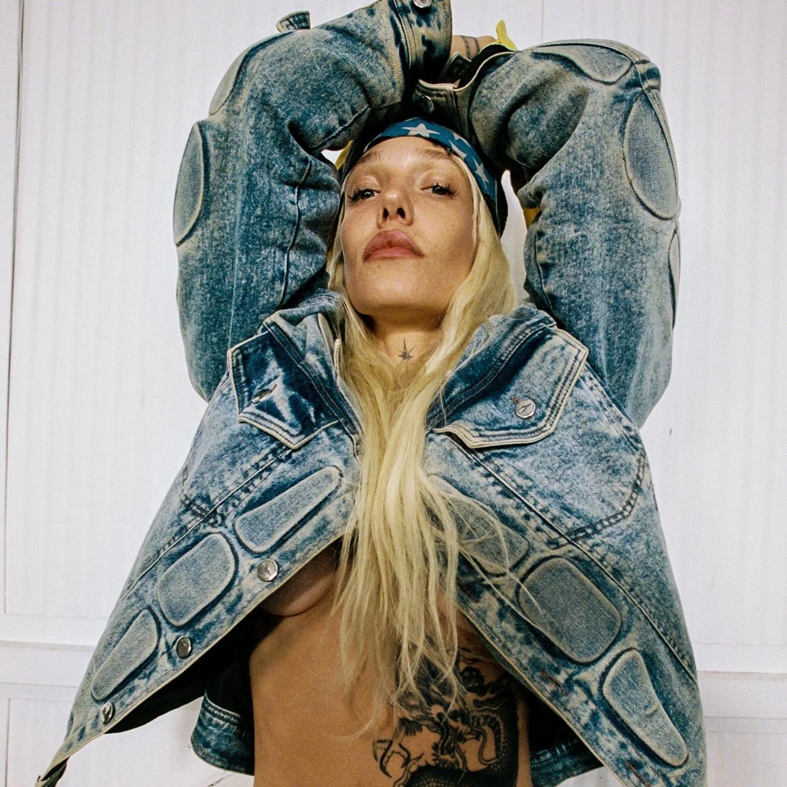 HAUSOFHEXLA FURIOUS DENIM JACKET 2.0