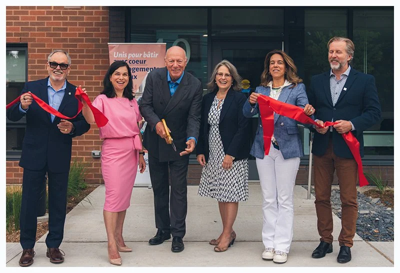 Une première inauguration, à Granby 