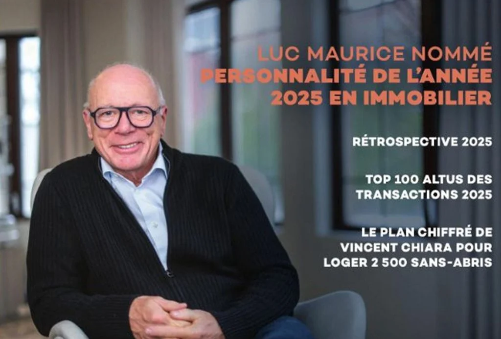 Luc Maurice, Personnalité de l’année 2025 : bâtir avec vision, livrer avec humanité&nbsp;