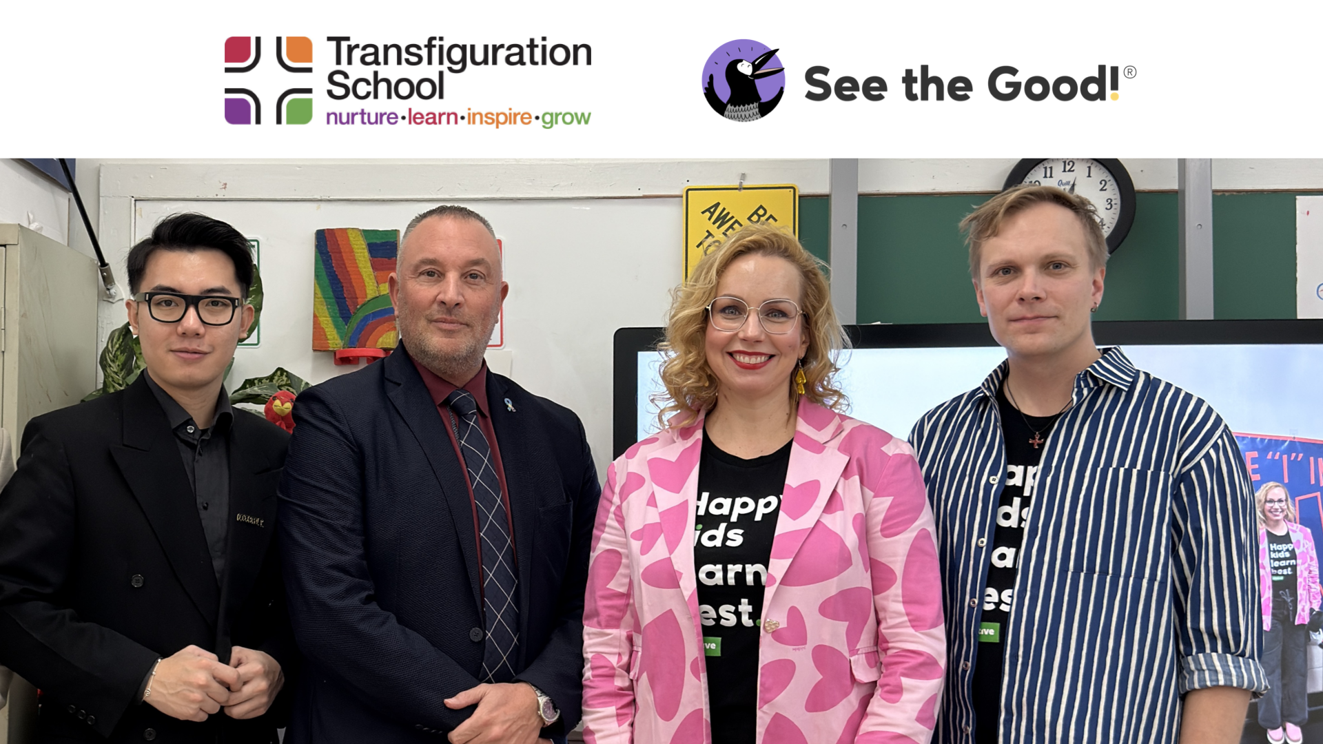 Transfiguration school launches with See the Good! community-centered initiative to strengthen student well-being and family engagement