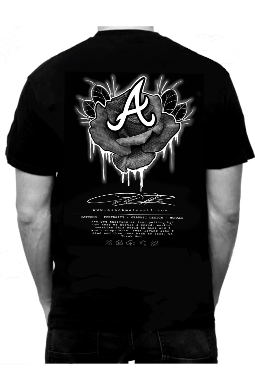 *PRE-ORDER* VIBRANIUM ROSE TSHIRT