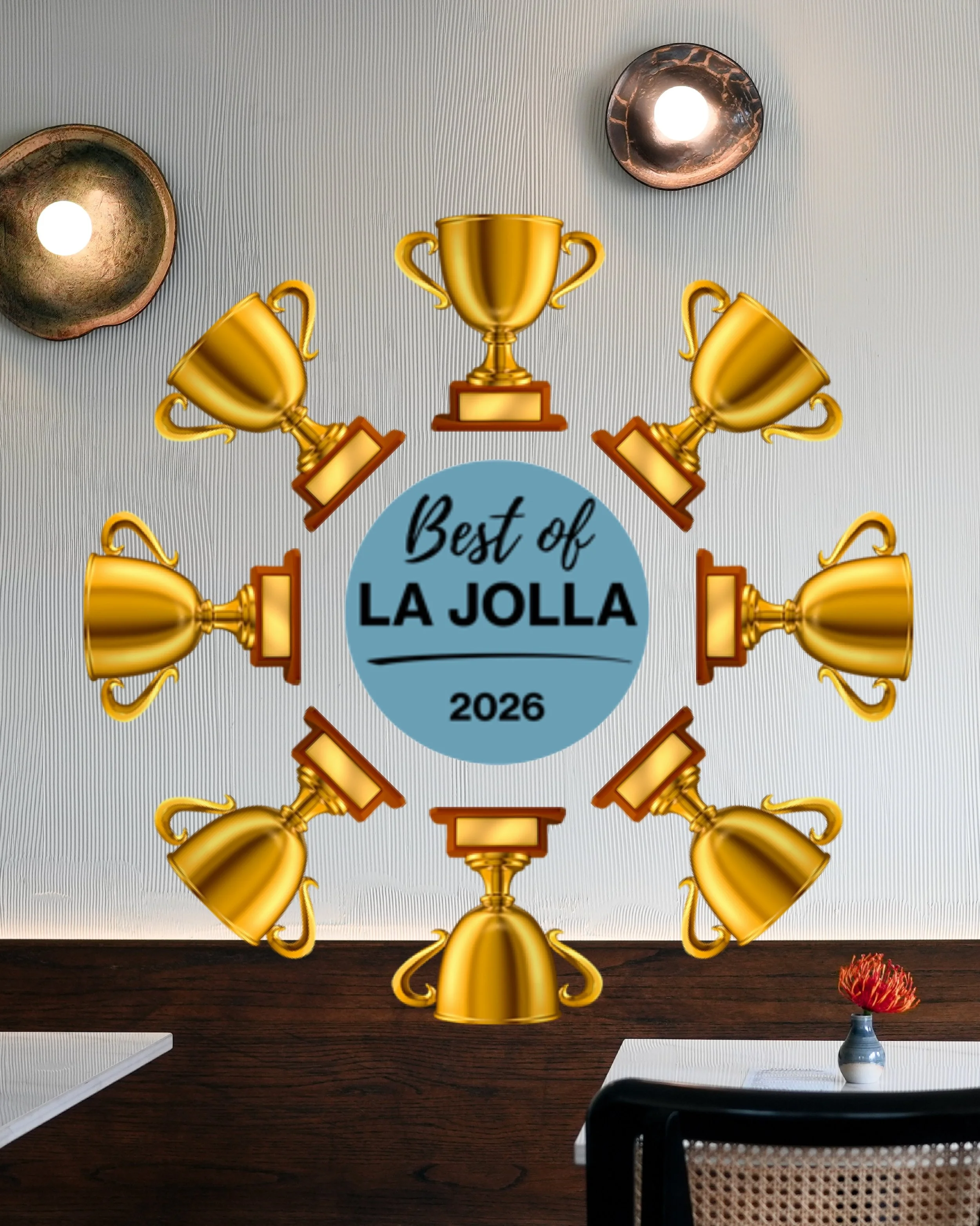 🏆 8 Best of La Jolla Awards?! From our neighborhood, for our neighborhood, this one means everything.
Thank you for voting us your favorite. Now come celebrate with us! We saved you a seat, and a salted chocolate chip cookie 🍪 

Gold: Best Breakfas