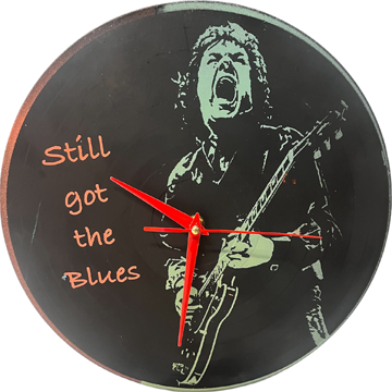 Thin Lizzy Vinyl record clock face