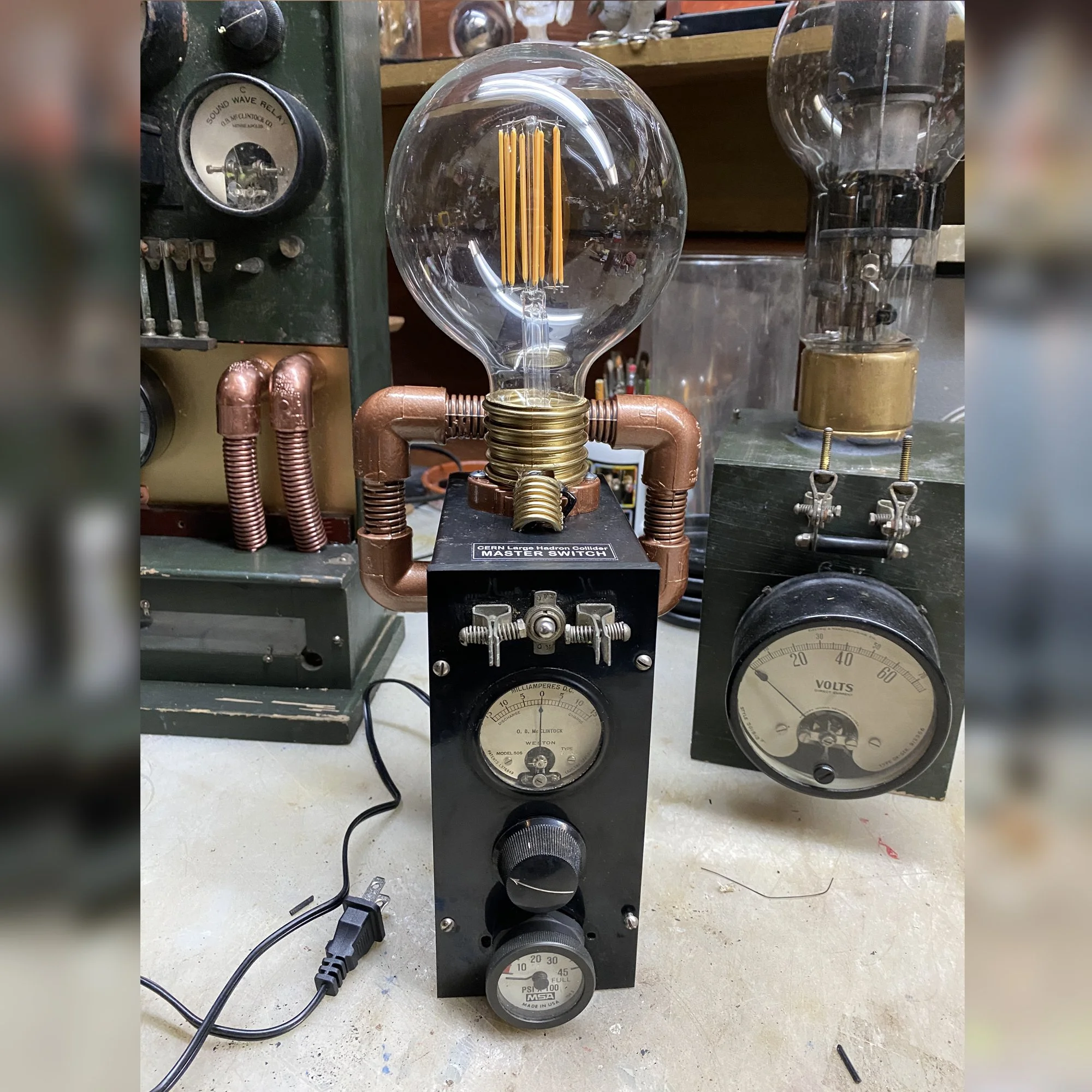 CERN Large Hadron Collider Master Switch prop