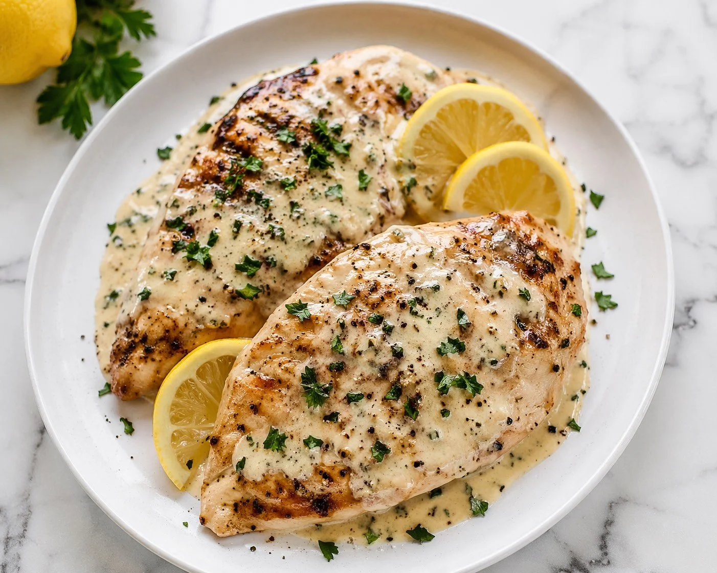 Yogurt Lemon Chicken Bites
