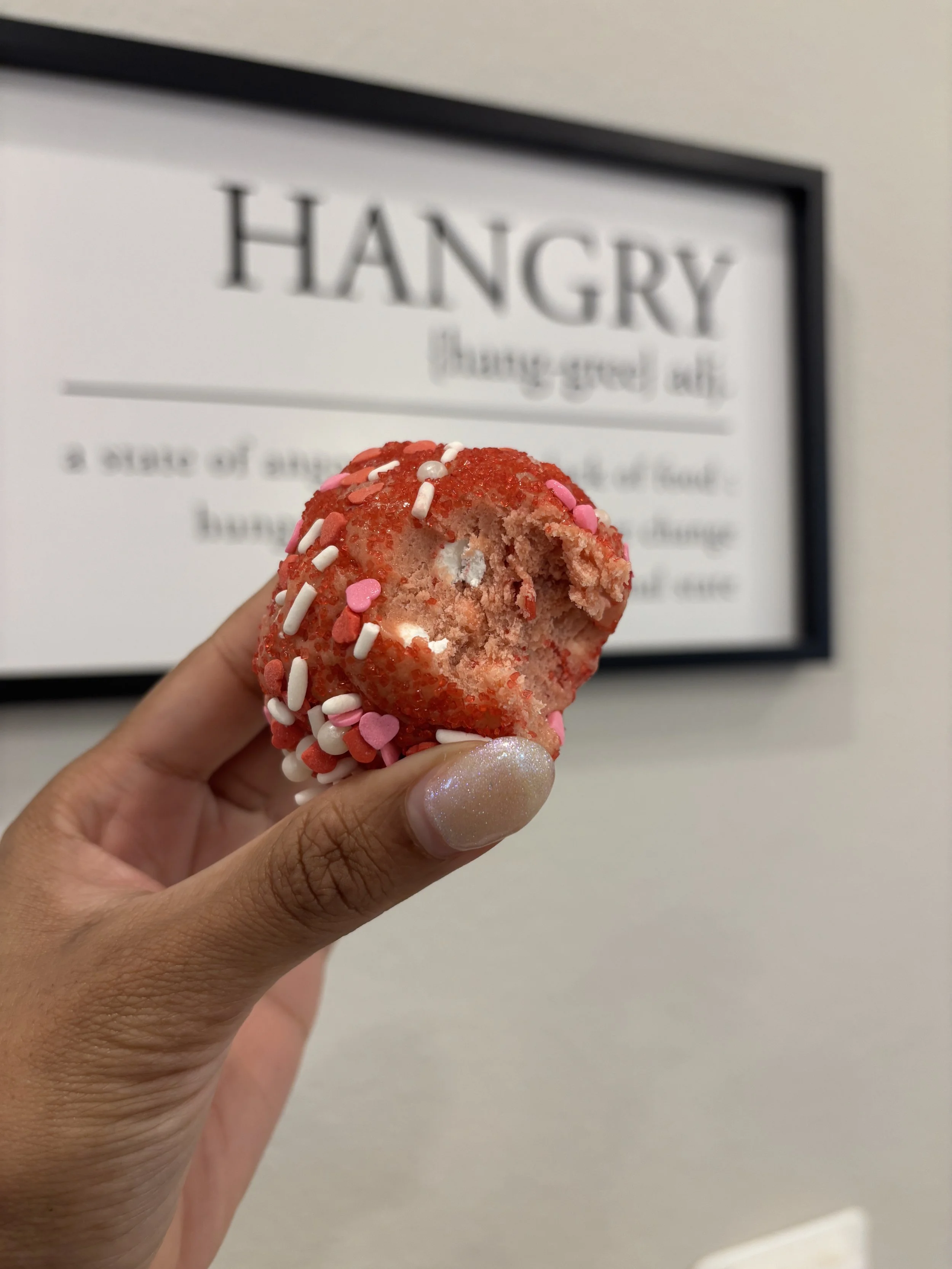 TakeOne Cannabis Infused Strawberry Cake Balls