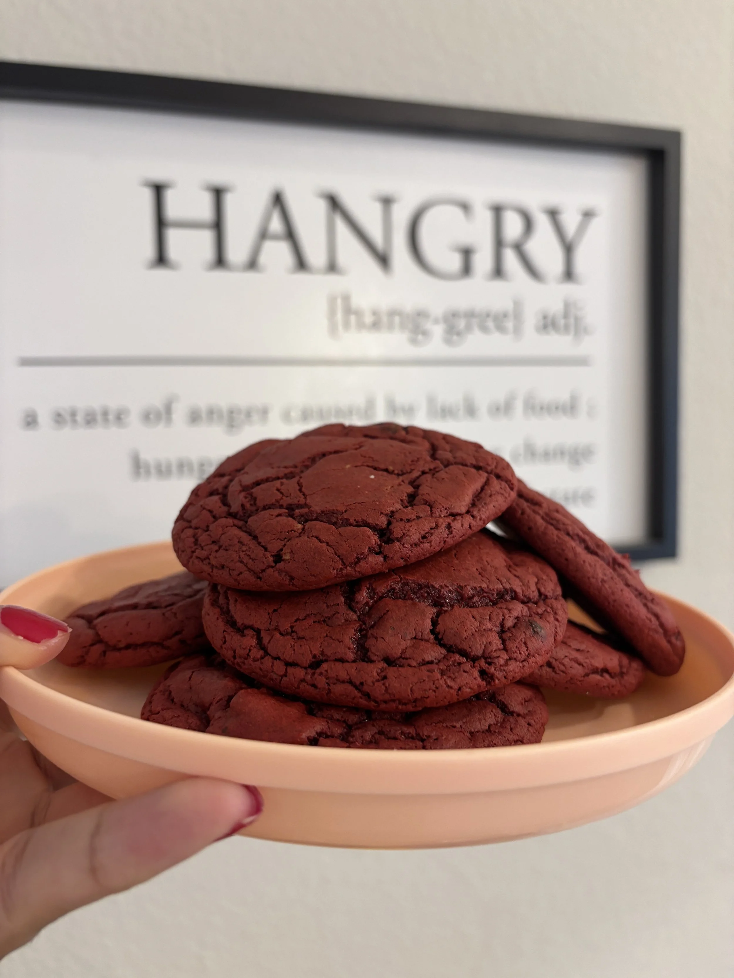 TakeOne Edibles Cannabis Infused Crinkled Red Velvet Cookies