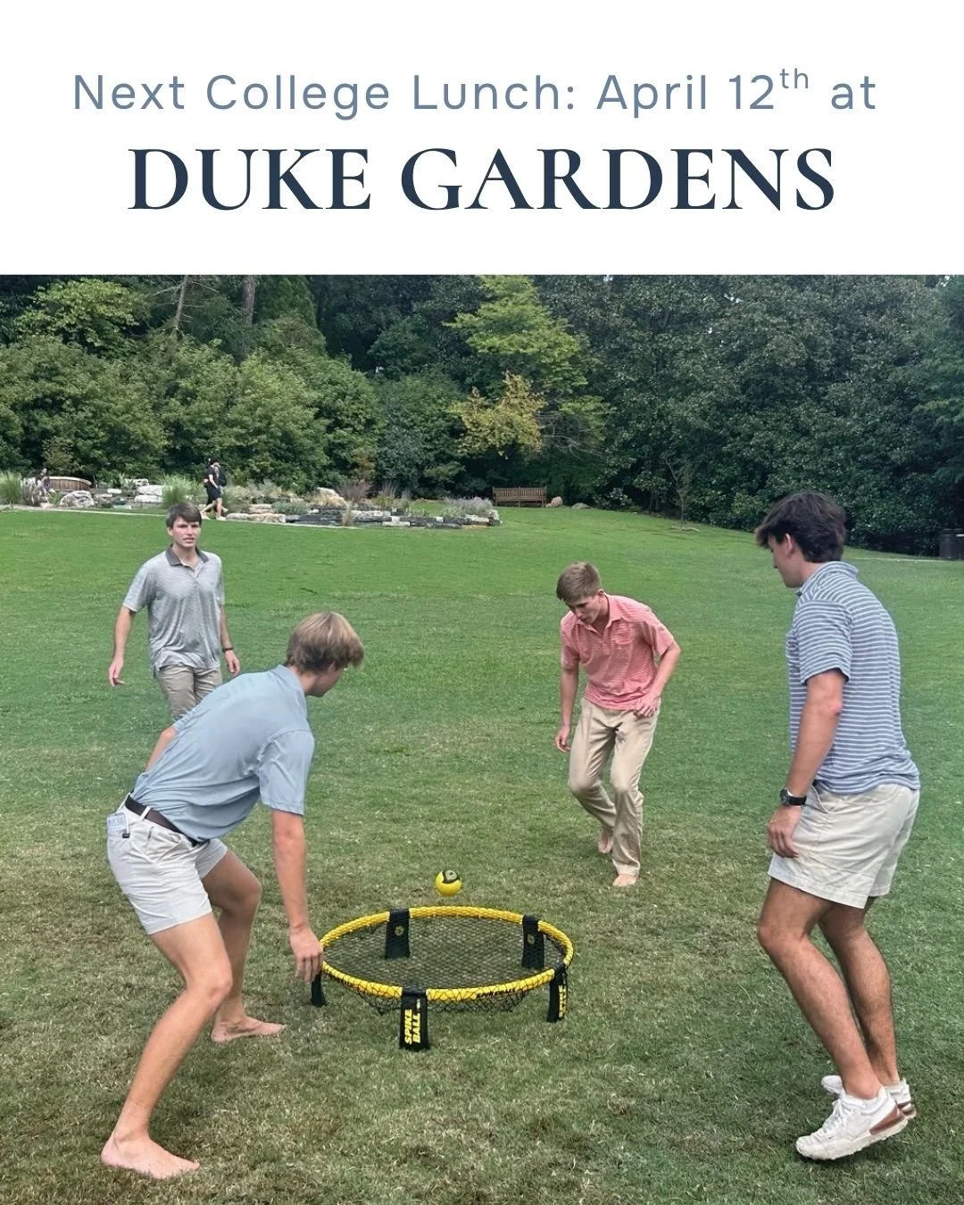 College Lunch at Duke Gardens