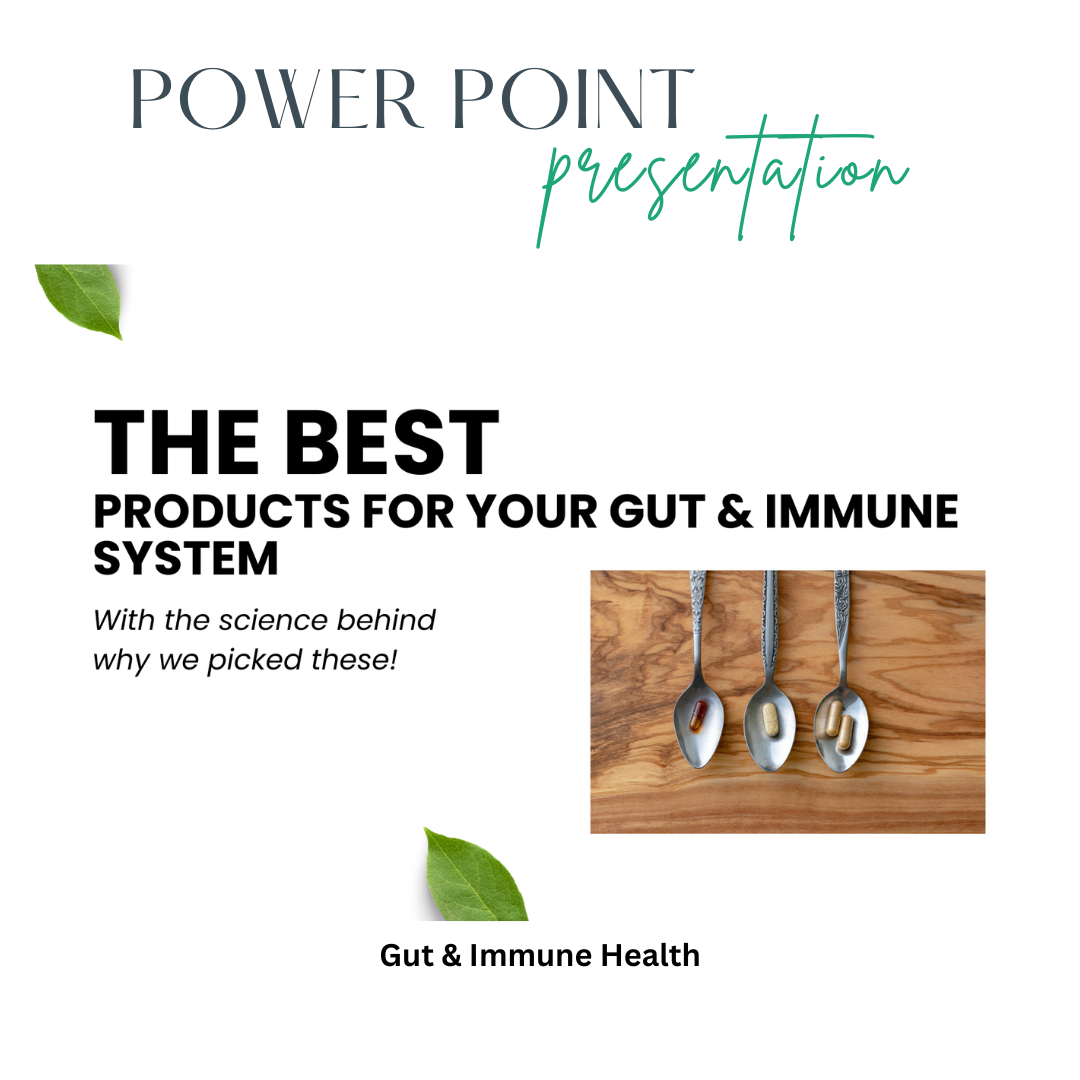 Gut & Immune Health Power Point