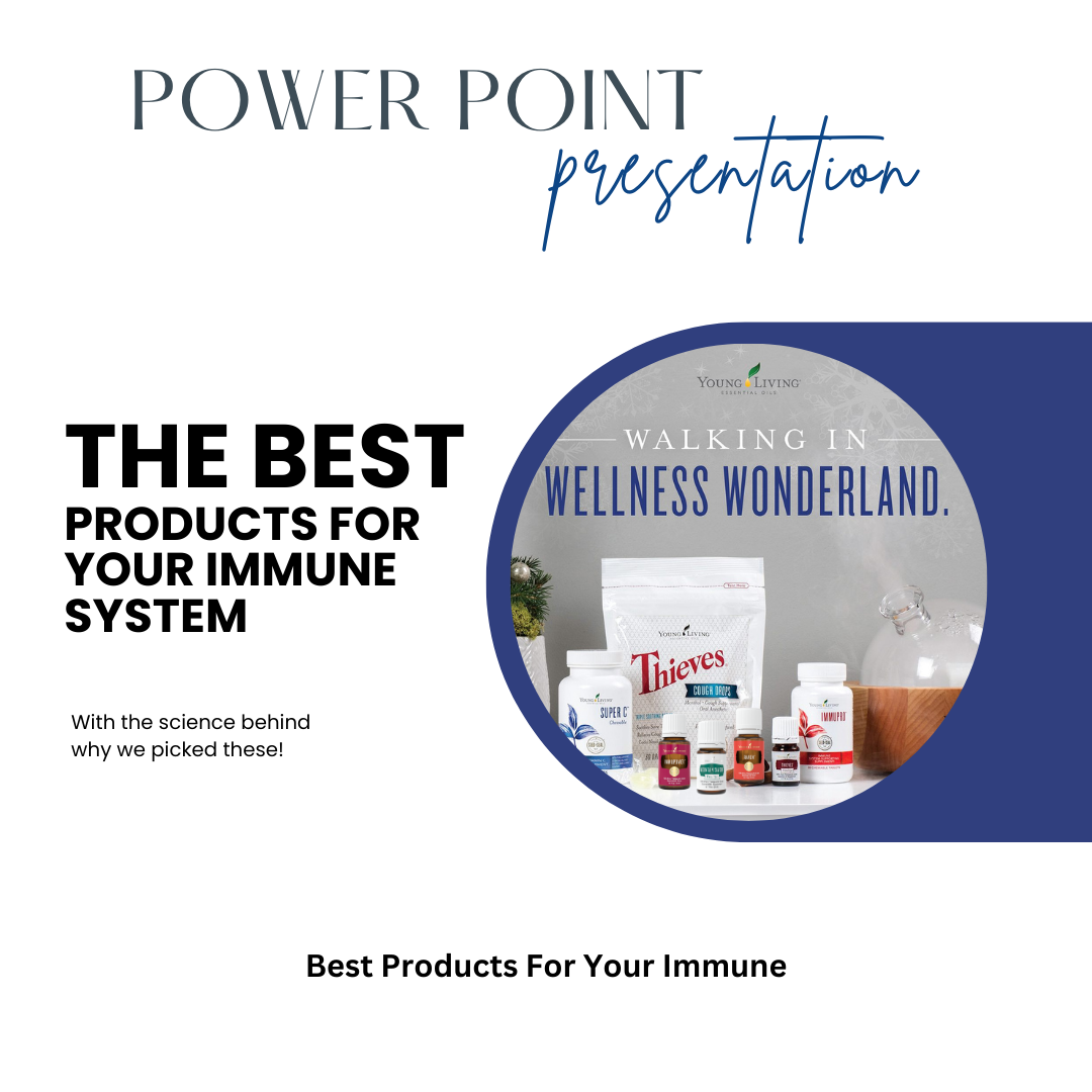Best Immune Products + Science Power Point