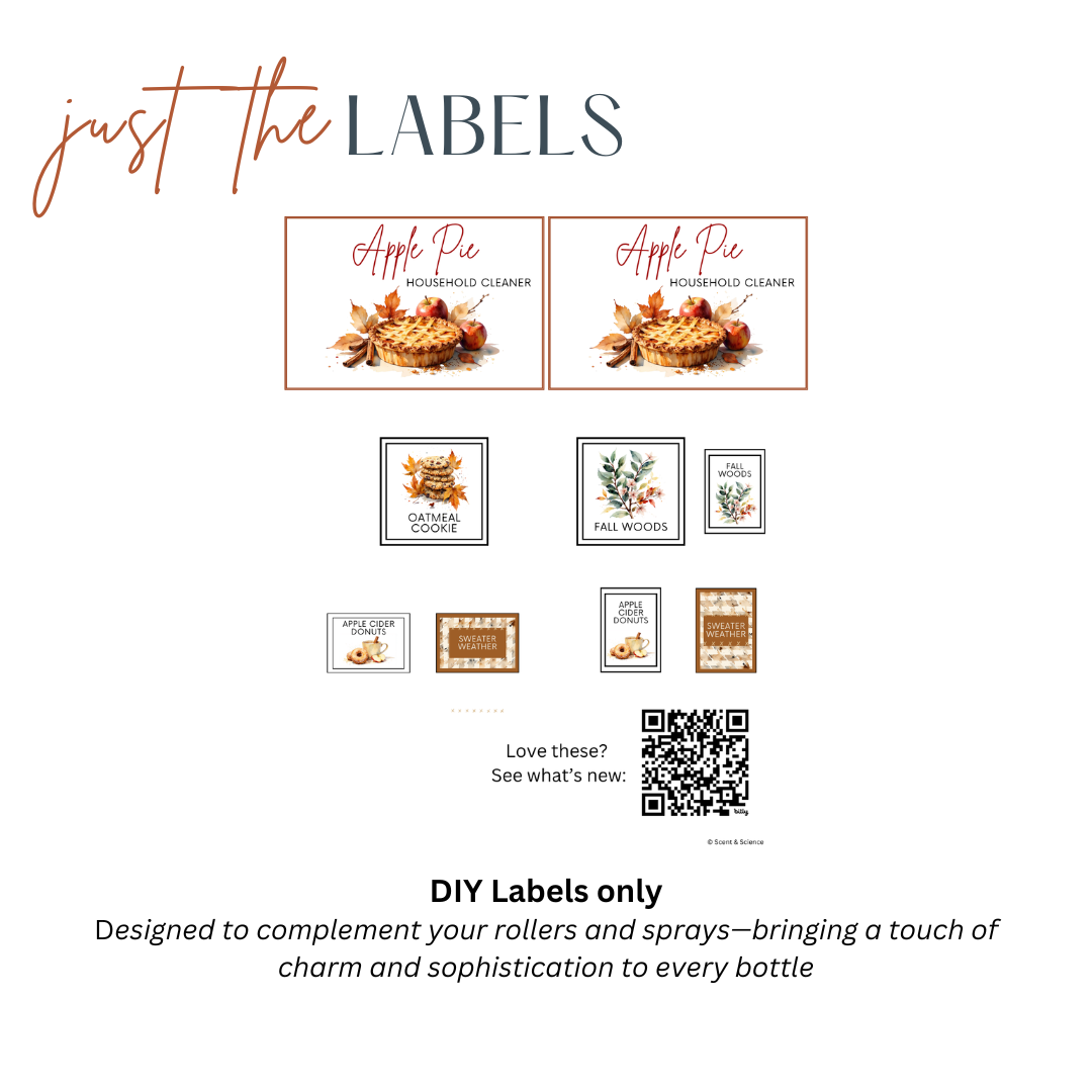 September DIY Labels
