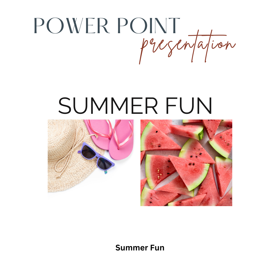 Summer Fun Power Point