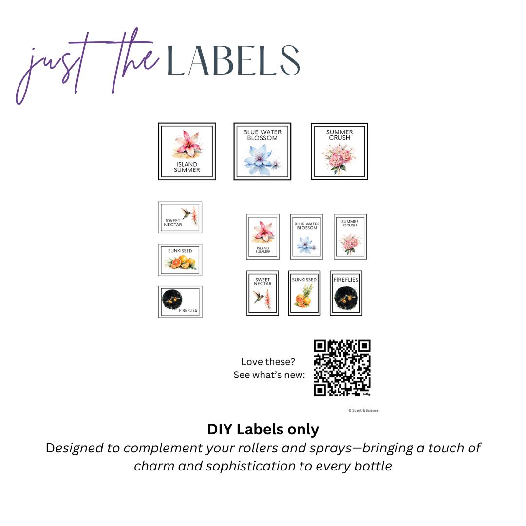 July DIY Labels