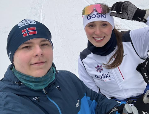 private lesson with a friend