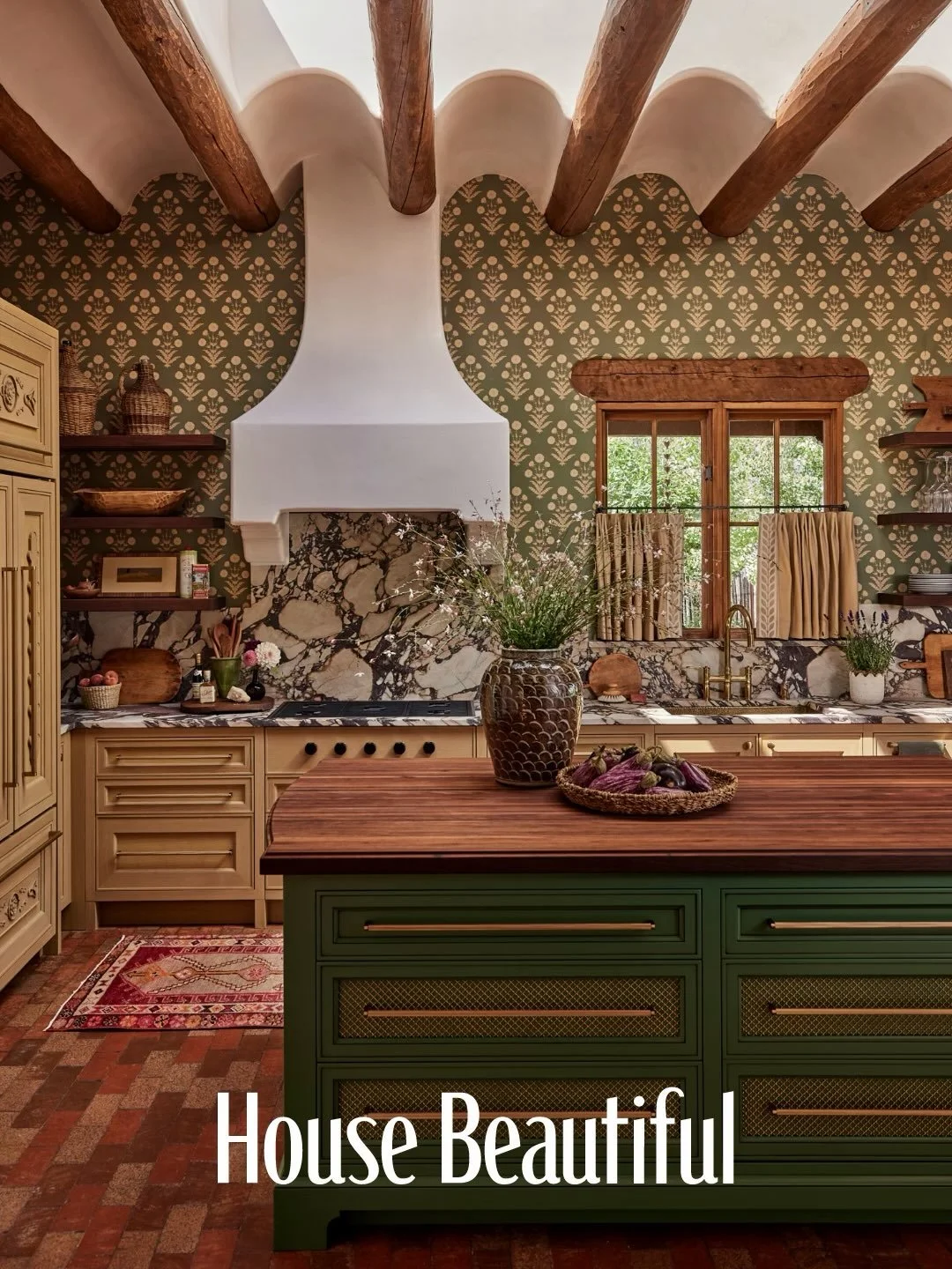 @housebeautiful&rsquo;s 130th Anniversary Issue is here! 💃✨ and we are beyond honored to see our Artisan Estate project featured in this milestone issue!! 

This Santa Fe home was designed around the homeowner&rsquo;s incredible collection of art an