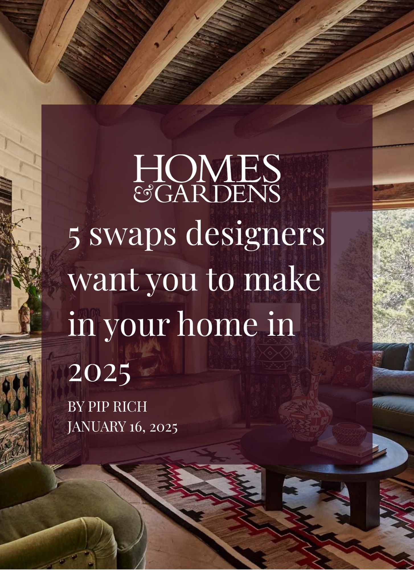 French & French shares expert insight in Home & Gardens’ feature on the five design swaps defining 2025 — offering a fresh take on how to refresh your home with soul and style.