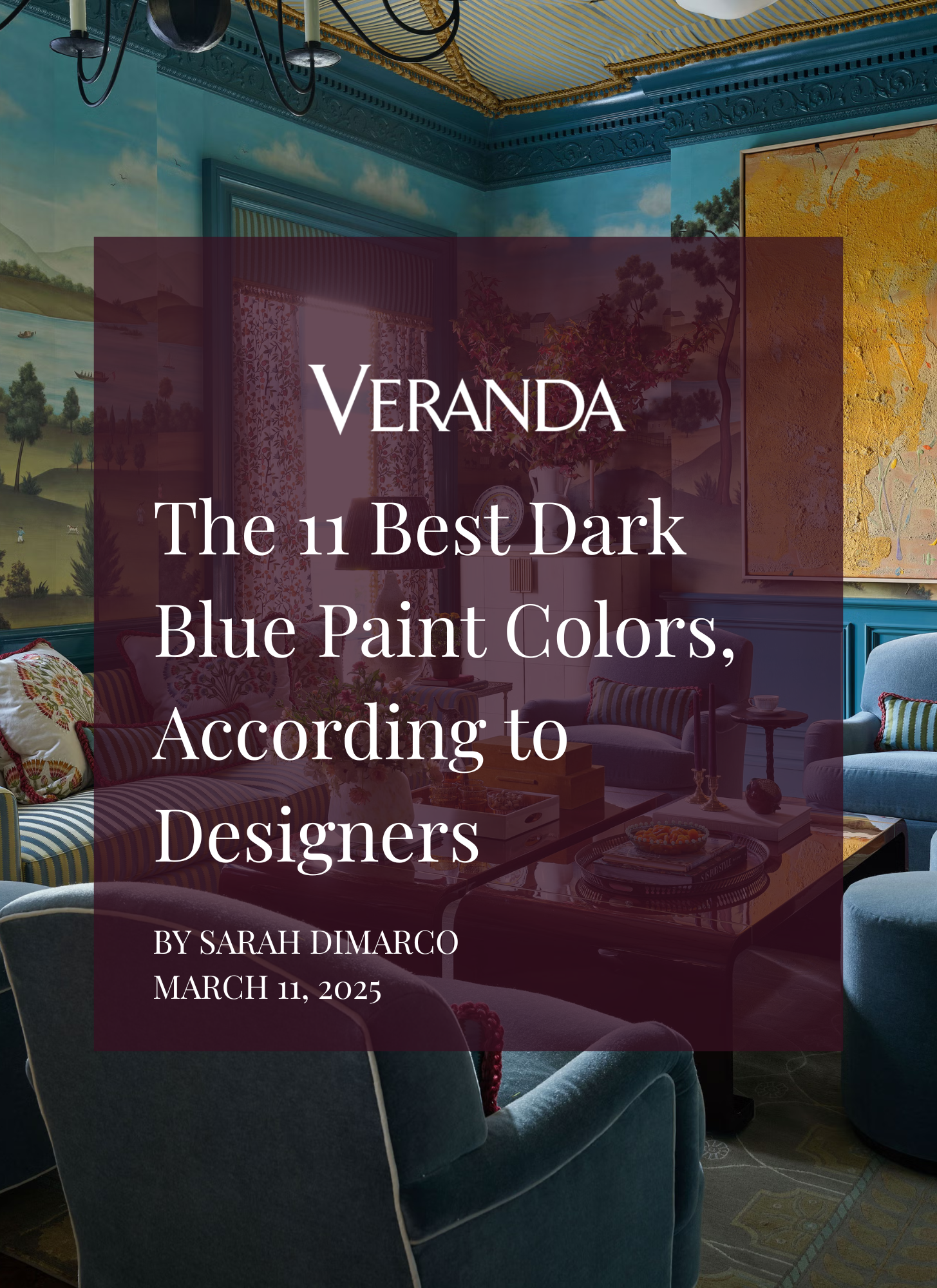 French & French shares expert insight and Kips Bay Dallas imagery in Veranda’s feature on the best dark blue paint colors — a designer’s guide to rich, timeless tones.