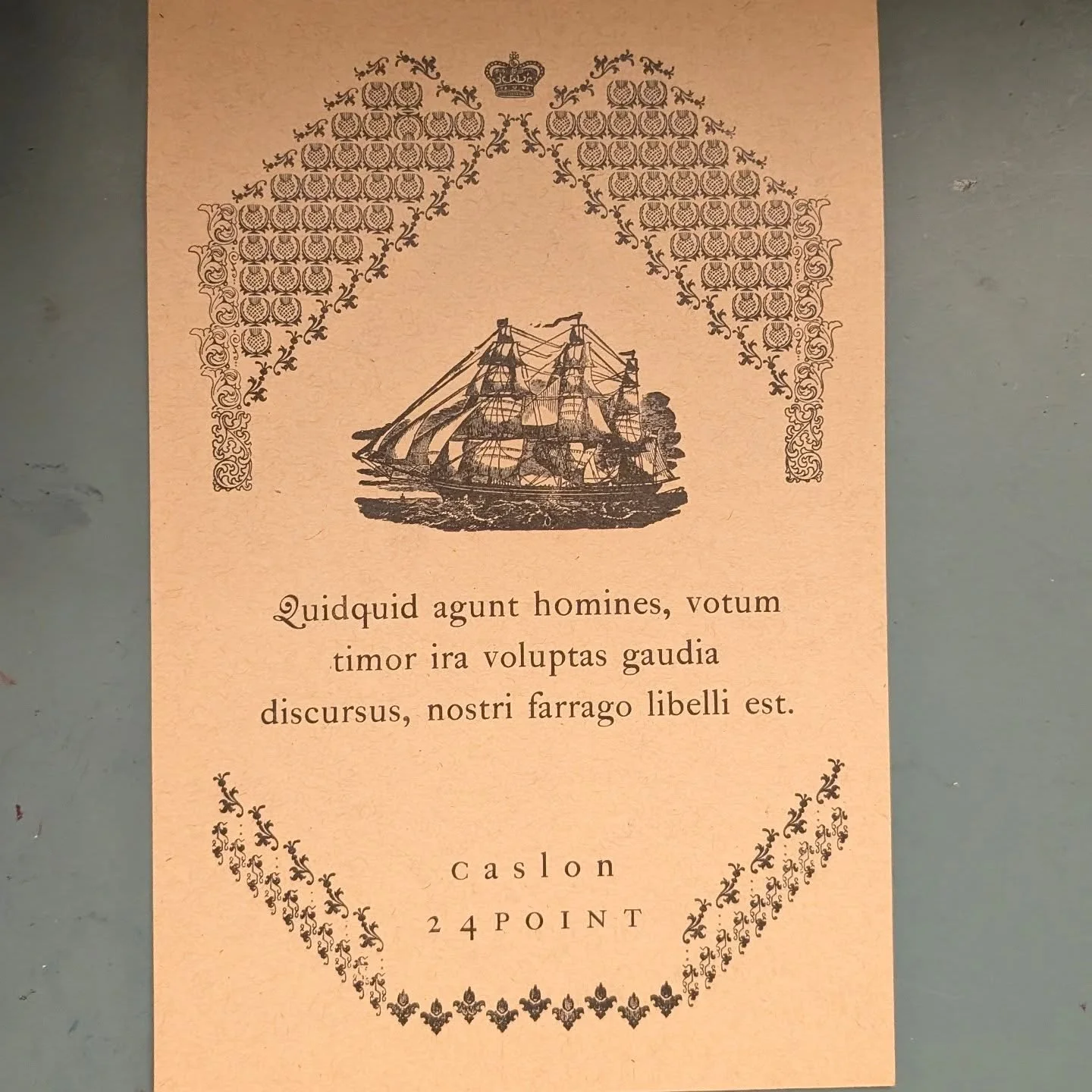 All up in 1740/1776/Caslon/Dunlap. Beautiful typesetting in 2025 by @_kettlekern