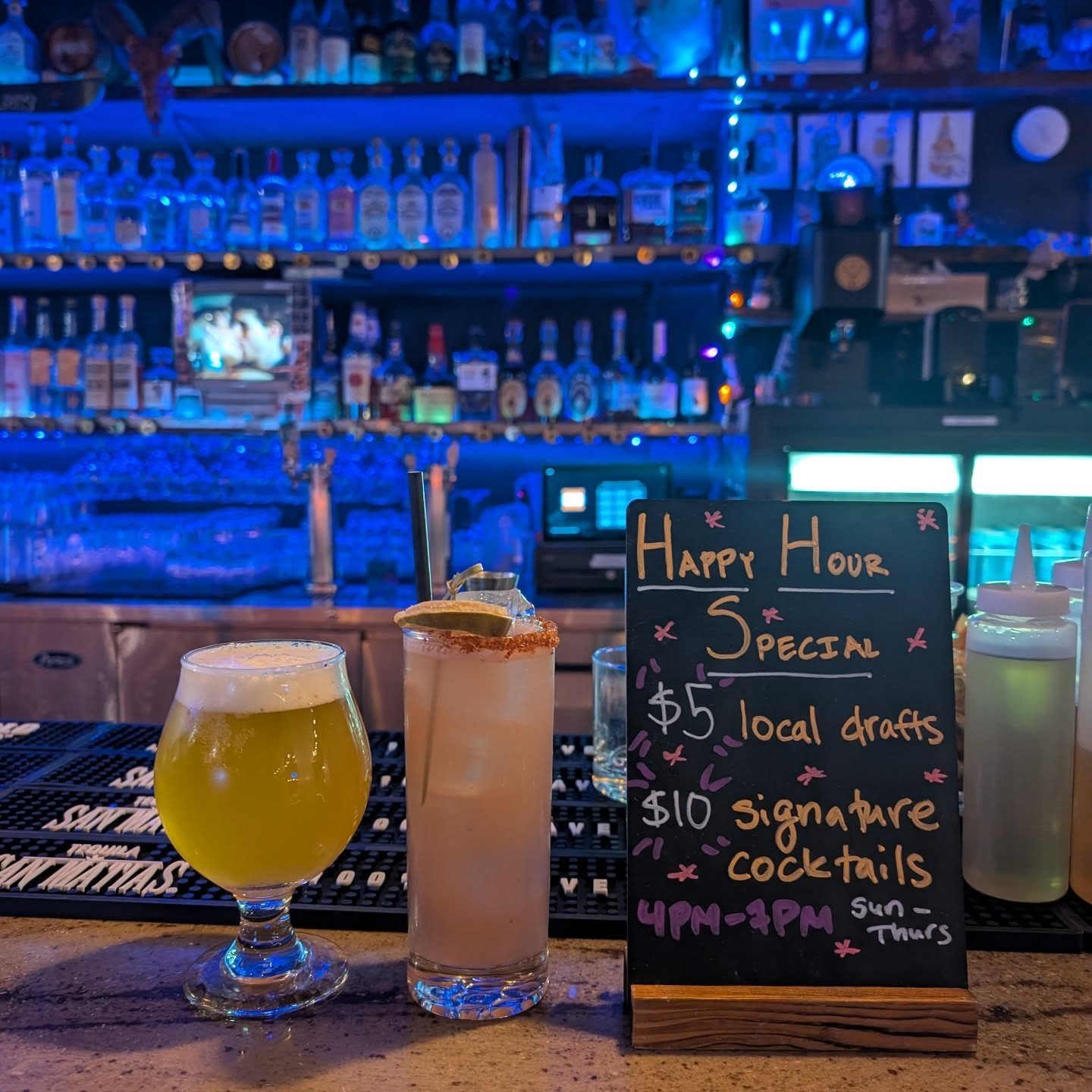 New Surf City happy hour!

Sunday thru Thursday
- You can still get an hour of pool with food!
- $5 rotating local beers from all around Santa Cruz and the Monterey Bay
- $10 signature cocktails

Come down and enjoy some drinks and pool all week!!
#h
