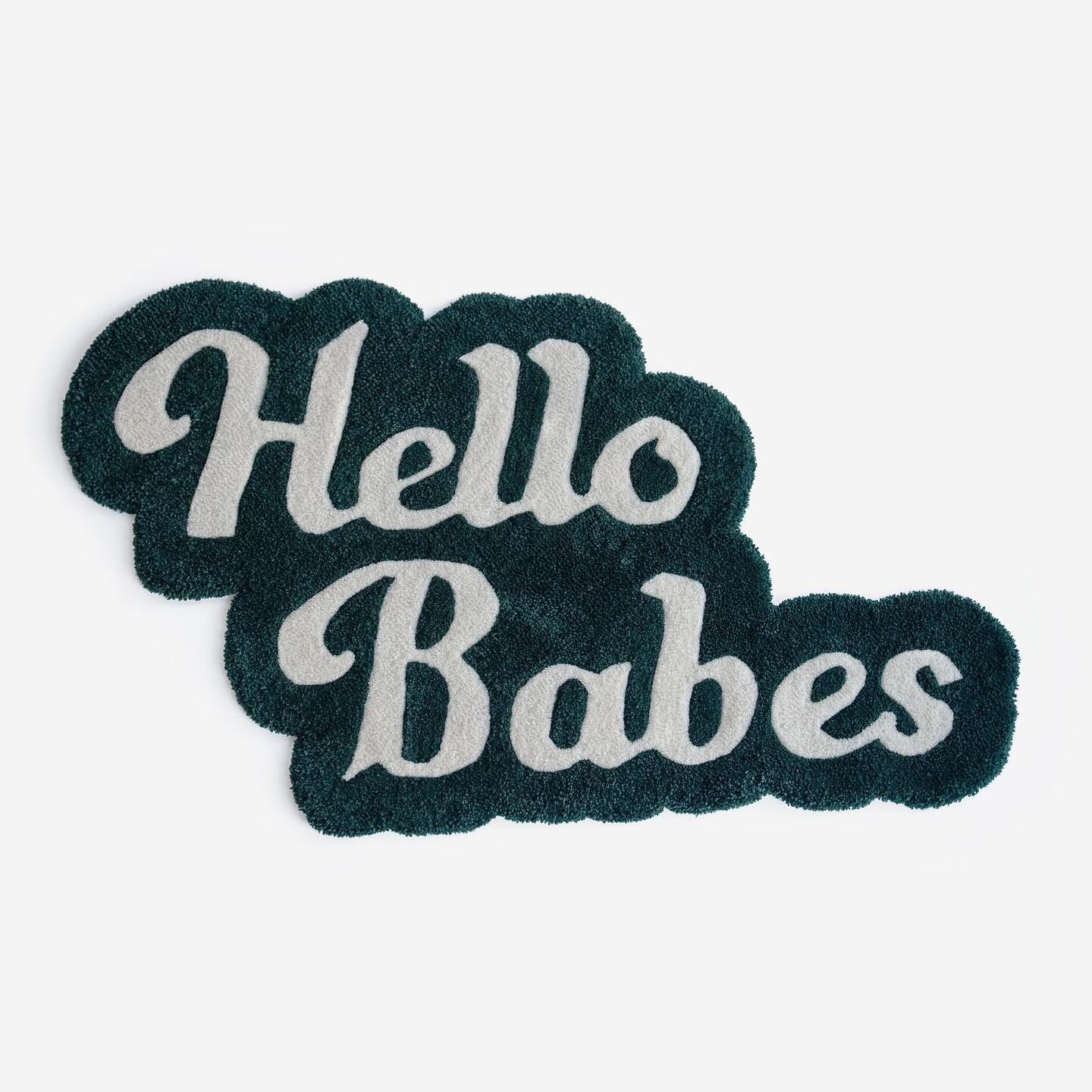 Hello Babes 
Custom handmade wall piece