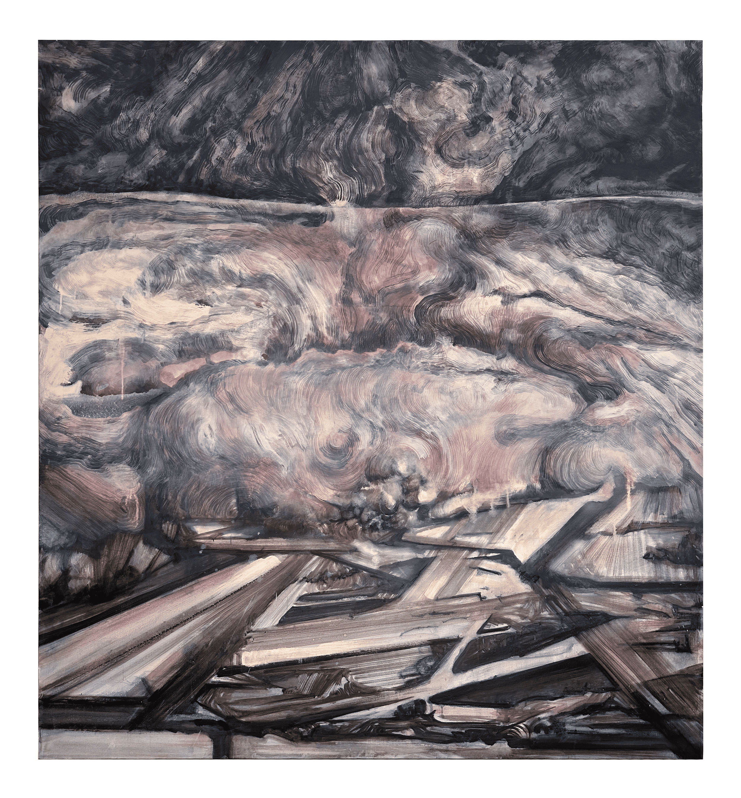 Sur - oil on canvas - 150 x 160 cm - 2026
