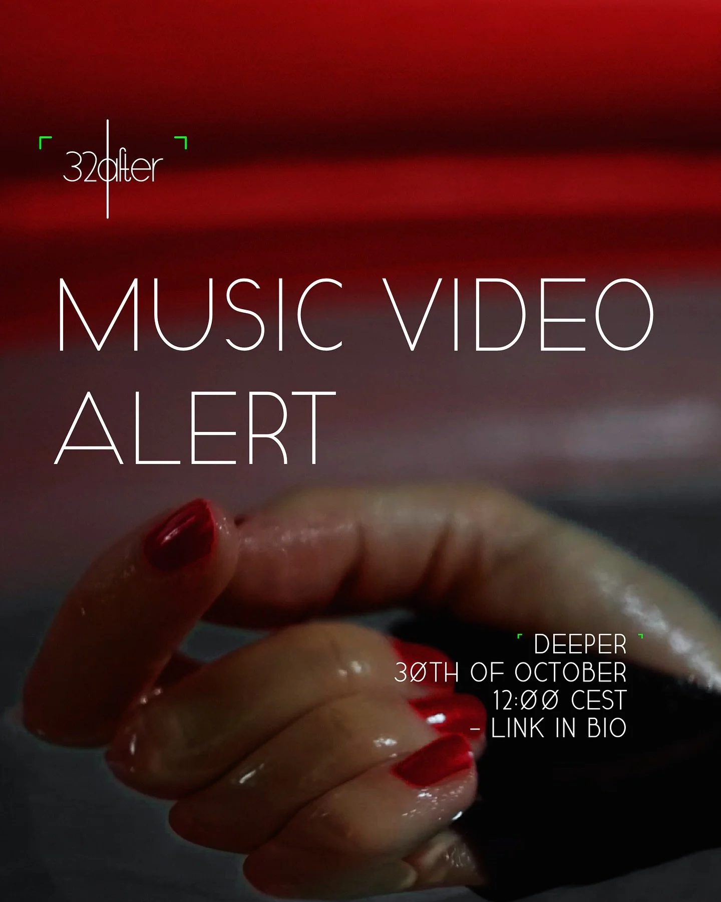 Ahh bugger it, we can&rsquo;t wait until next month..

MUSIC VIDEO N&Oslash;.5: ⌜ DEEPER ⌝ 💄💋
DROPPING 3&Oslash;.1&Oslash;.24 AT 12.&Oslash;&Oslash;

#cinematicpop #cinematicmusic #alternativepop #altpopmusic #artiststowatch #newmusicalert #newmusi